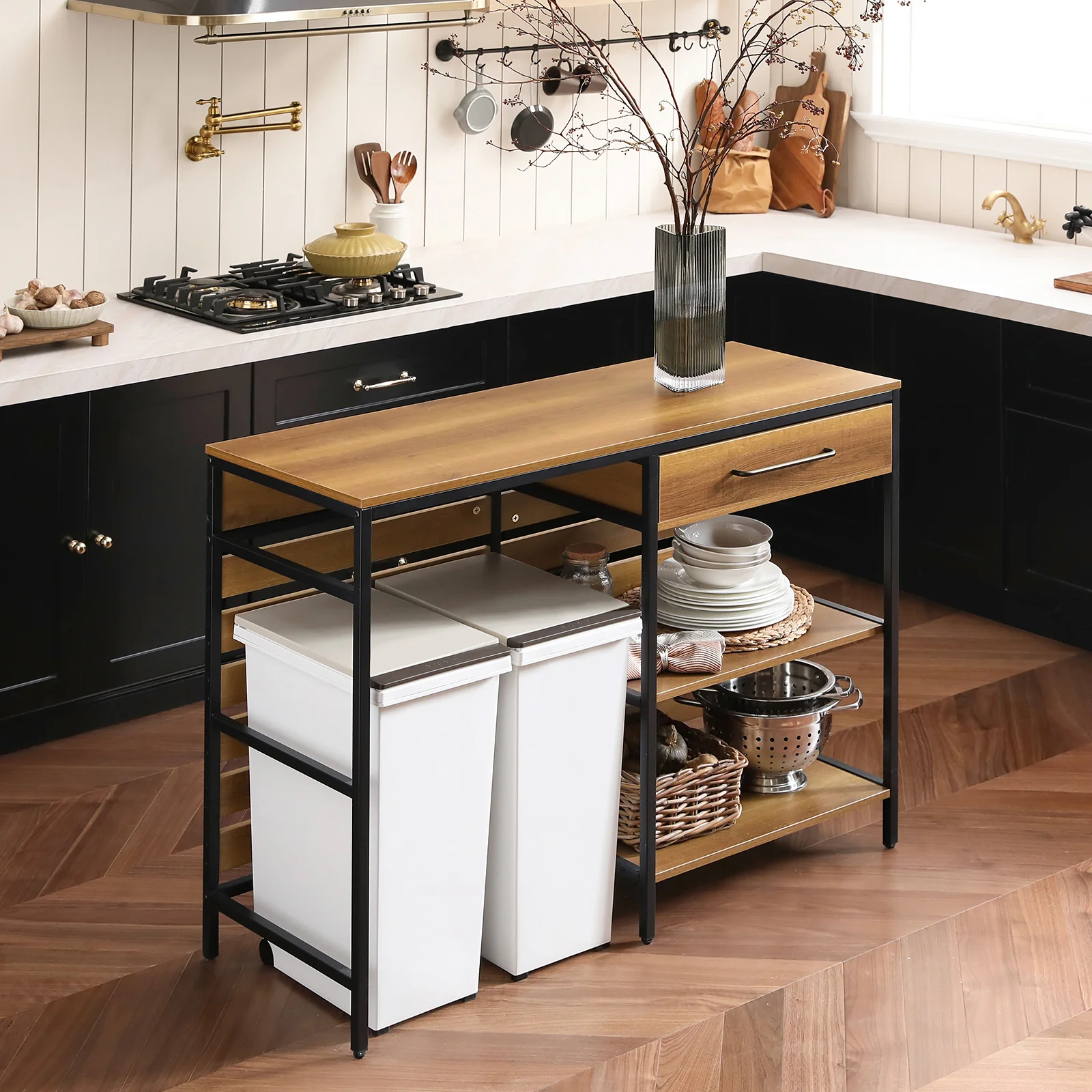 SoBuy FSB71-PF Aparador de Comedor con cajón y 2 Estantes - Image 5