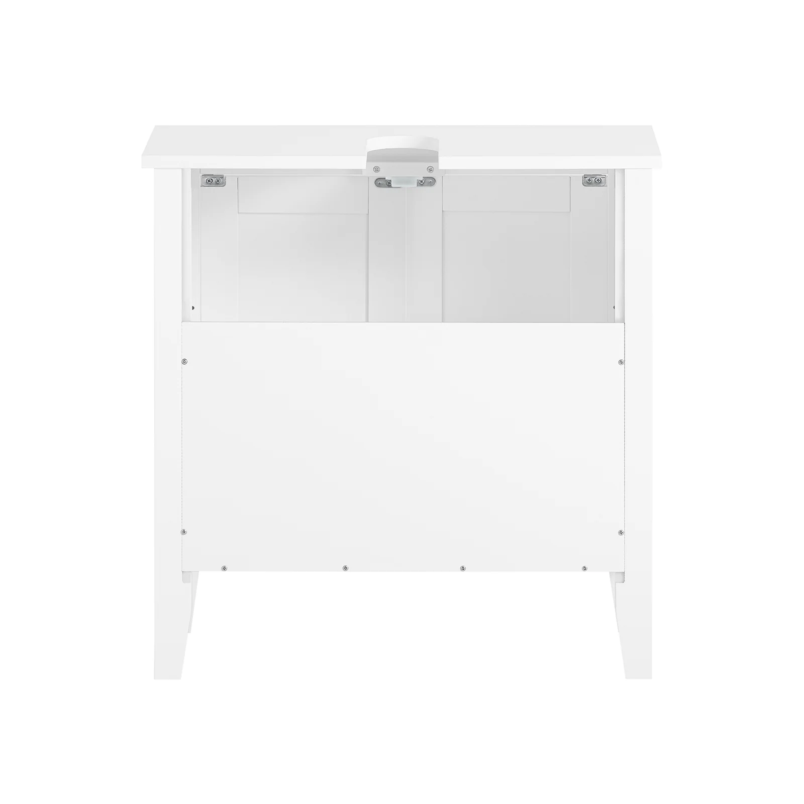 SoBuy FRG202-W Armario para el Debajo del Lavado 2 Puertas Blanco - Image 4