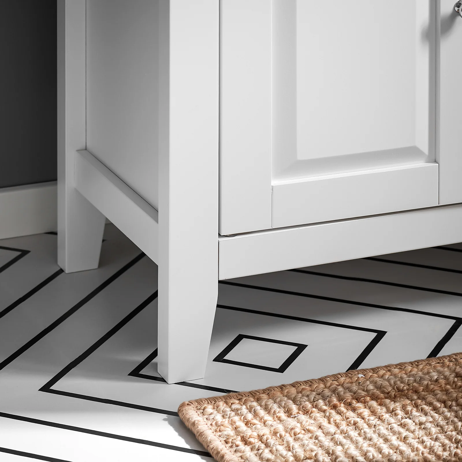 SoBuy FRG202-W Armario para el Debajo del Lavado 2 Puertas Blanco - Image 9