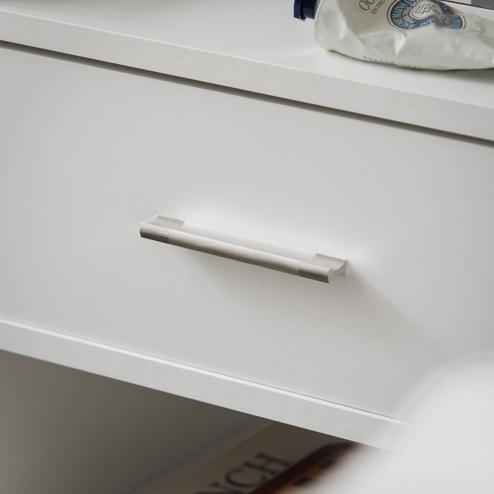 SoBuy FBT66-W Mesita de Noche con 1 cajón y 2 Estantes Blanco - Image 7