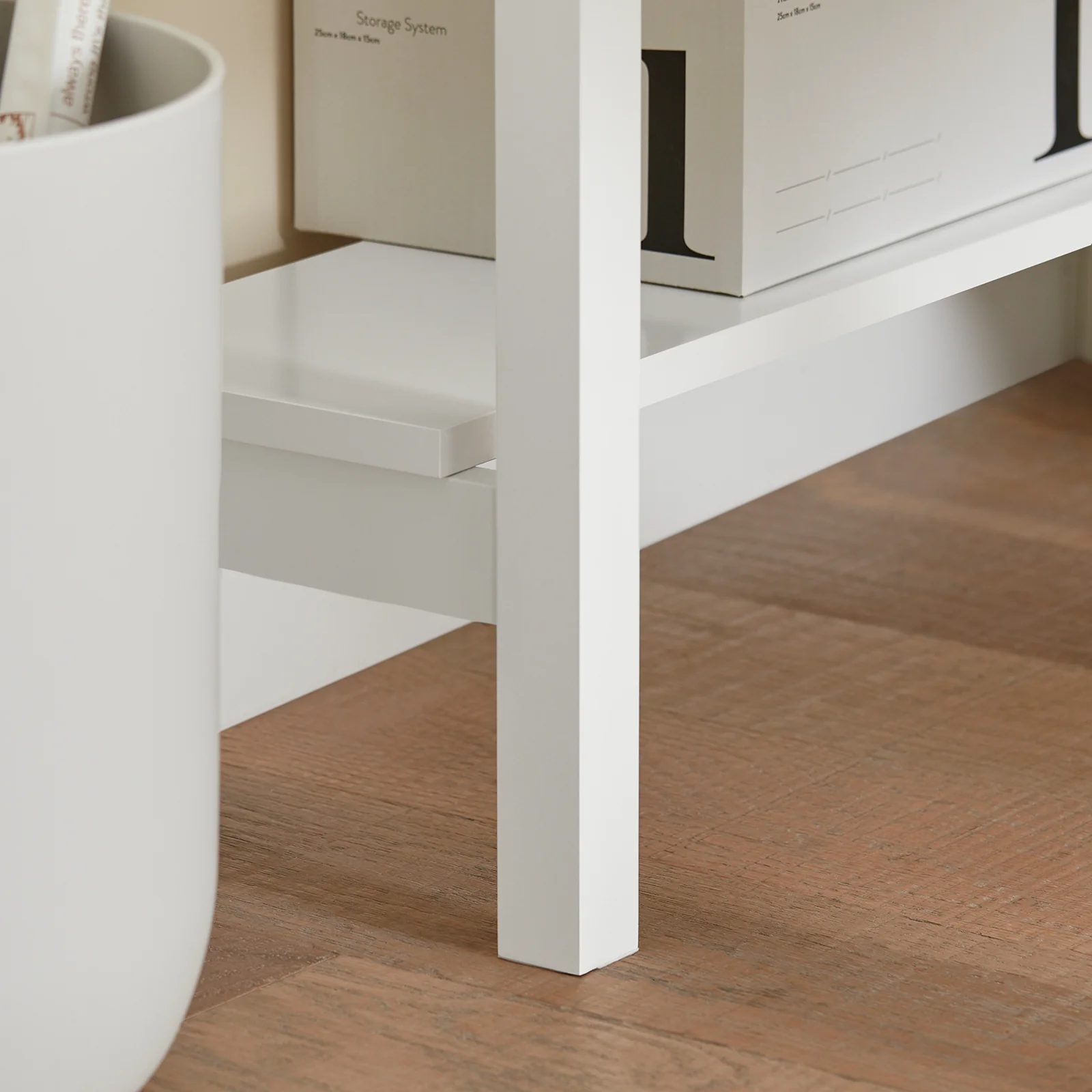 SoBuy FWT31-W Mesa de escritorio Con un cajón - Image 9
