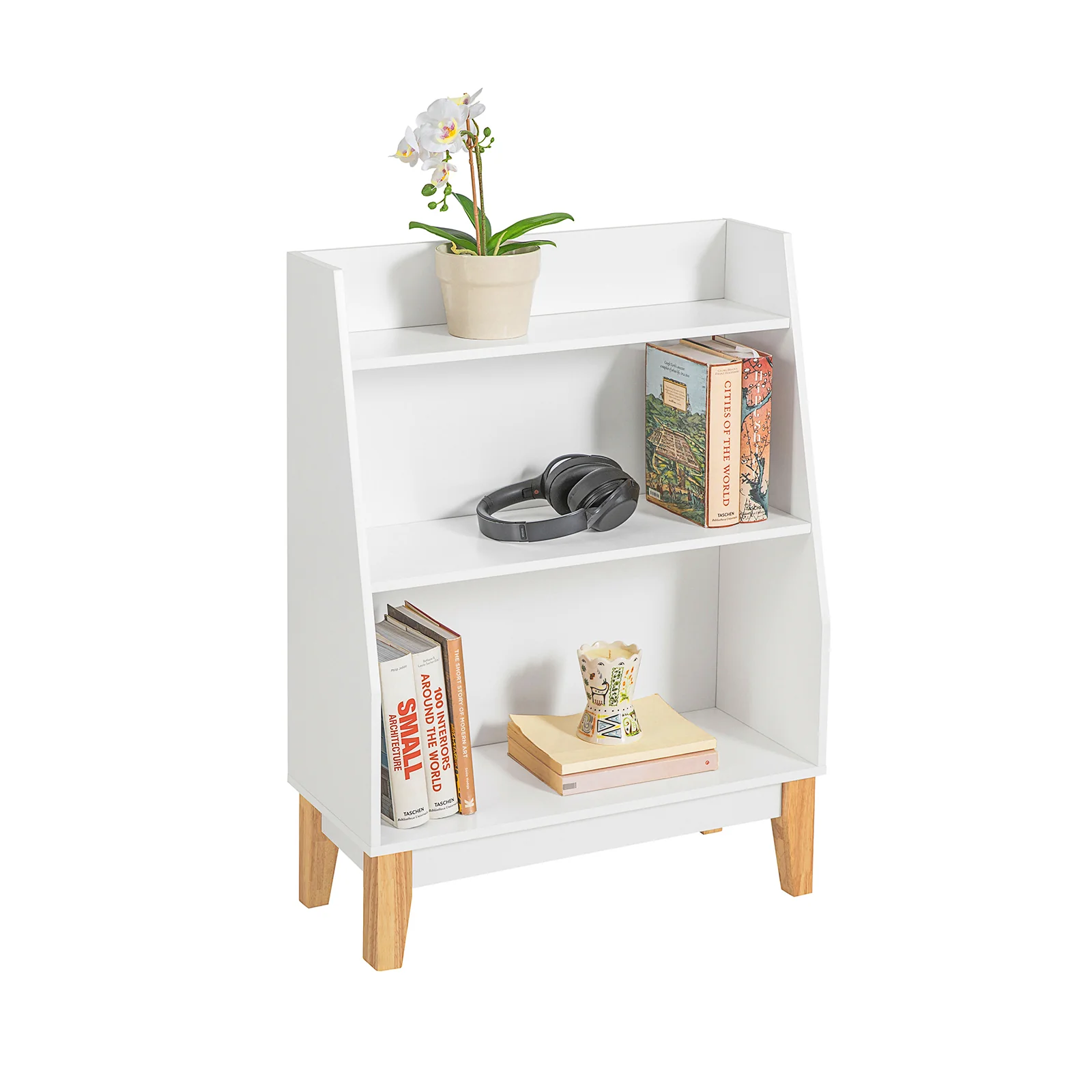 SoBuy KMB47-W Estanterías Estándar Infantil con 3 Estantes