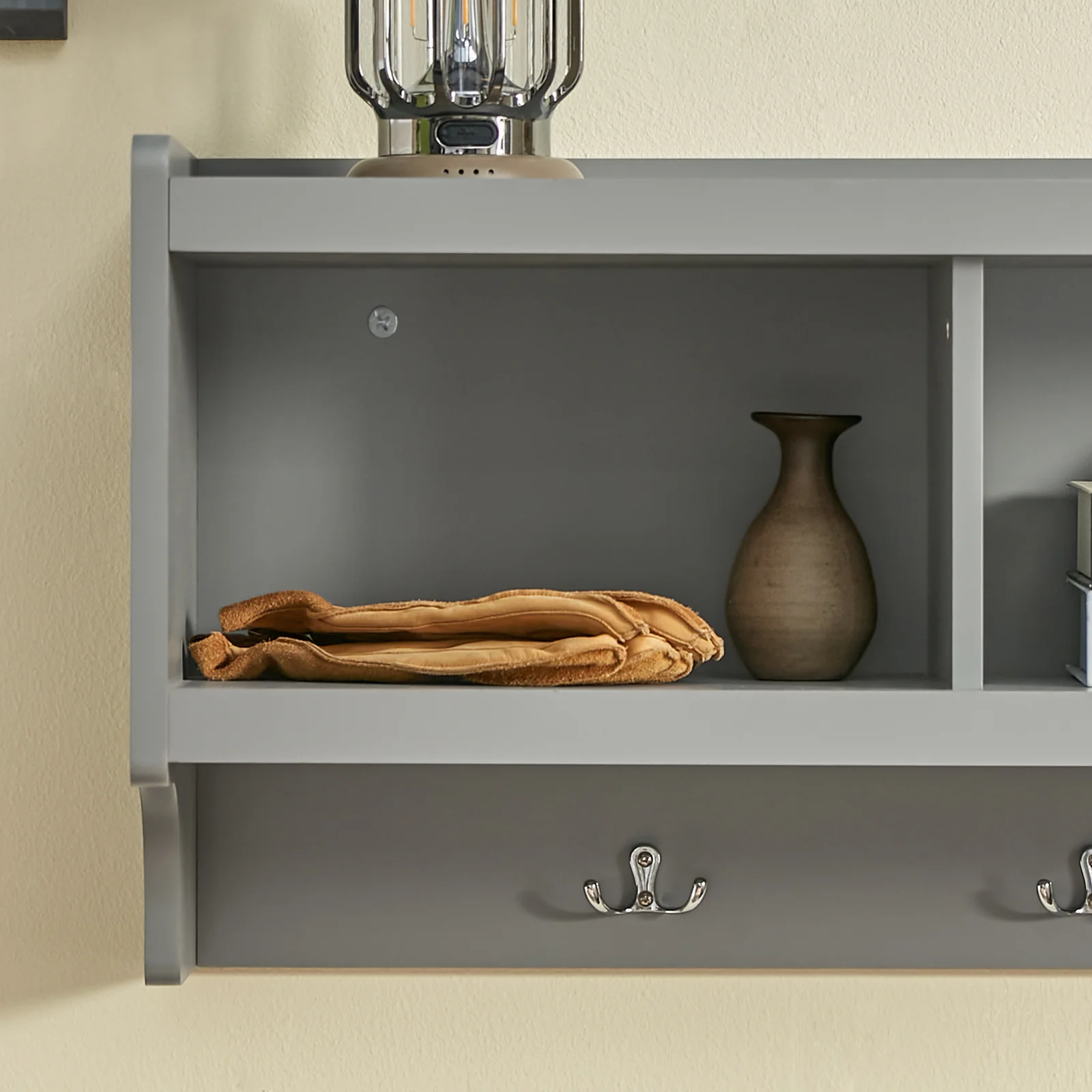 SoBuy FHK28-HG Perchero de Pared con 4 Ganchos y 3 cajones - Image 9