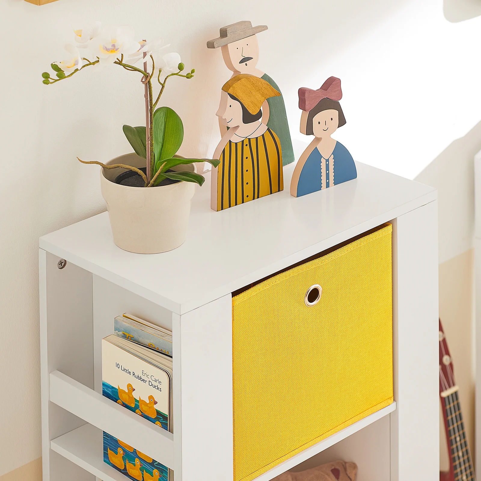 SoBuy KMB48-W Librería infantil con 2 Cestas y 2 Estantes - Image 6