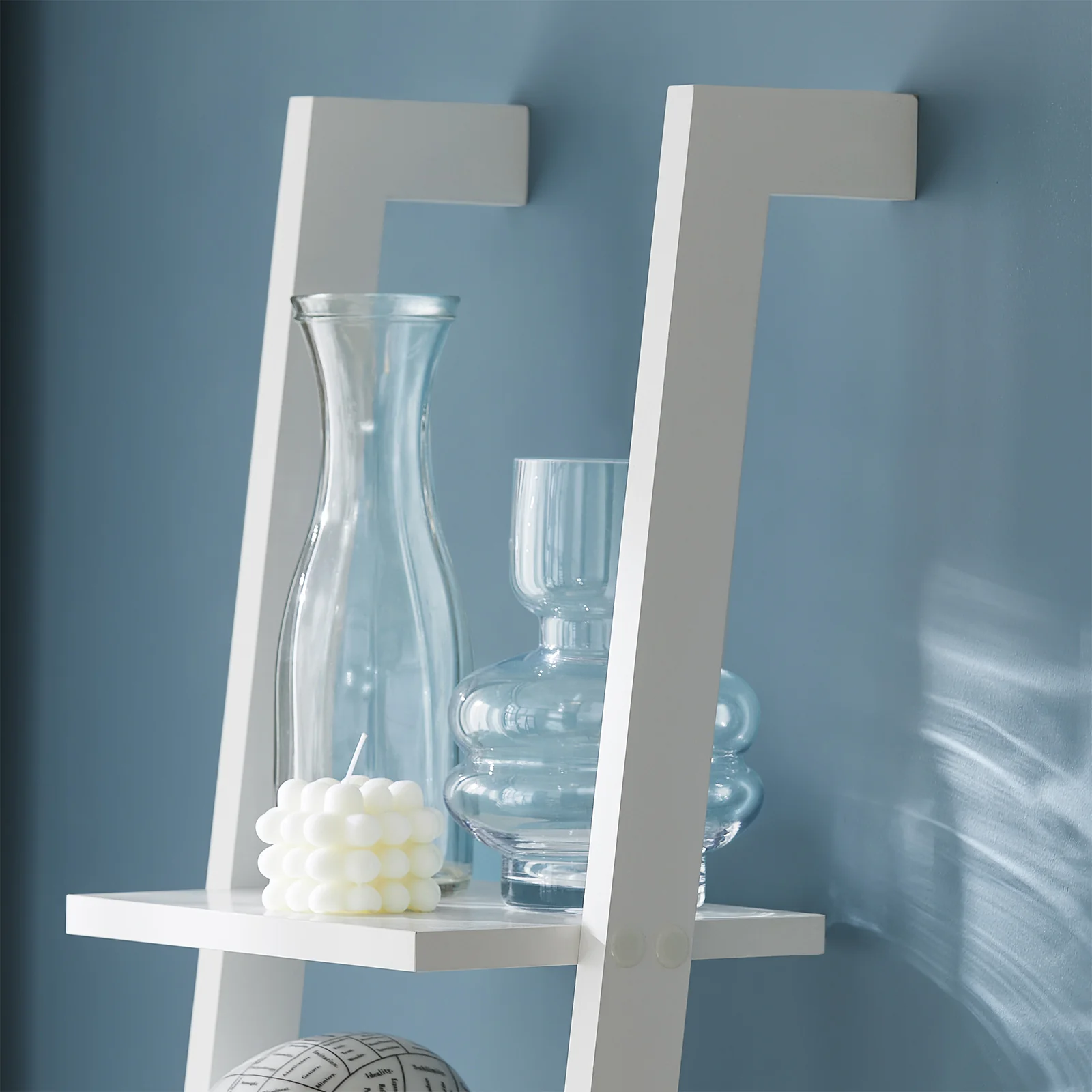 SoBuy FRG15-W Estanterías de Pared con 4 estantes Blanco - Image 4