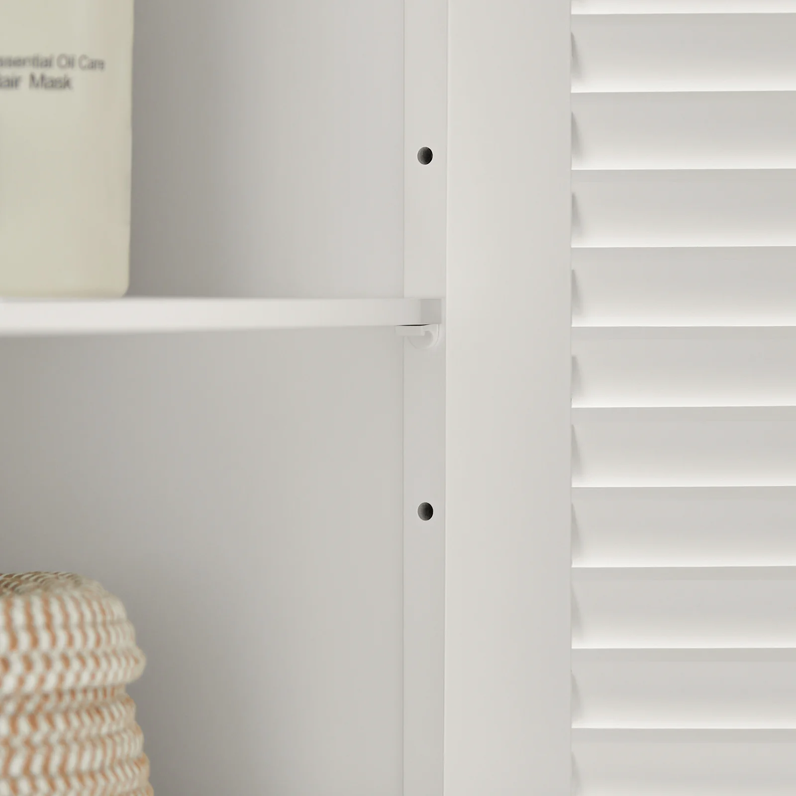 SoBuy FRG237-W Armario de Baño 2 puertas y 2 estantes Blanco - Image 6