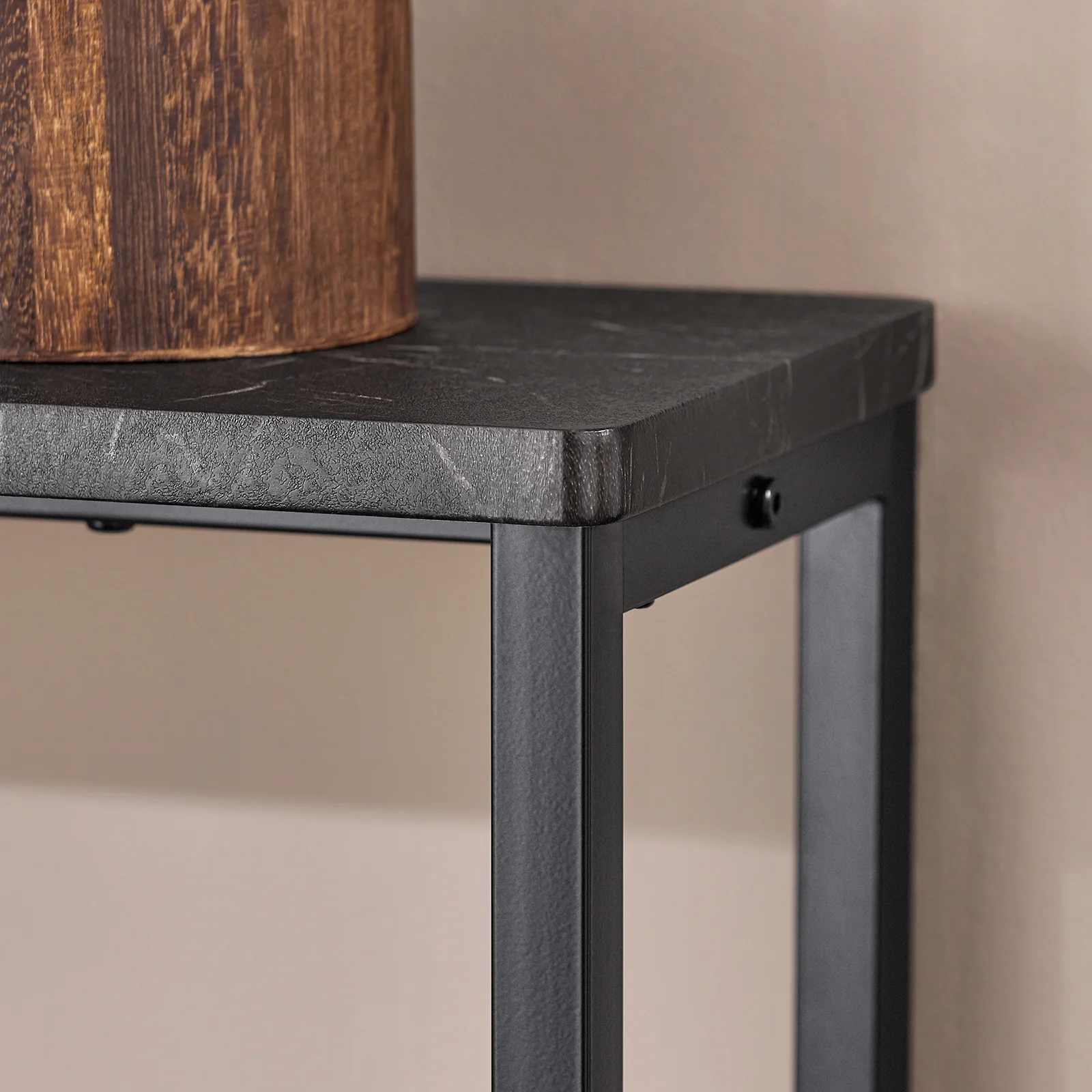 SoBuy FSB19-XL-SCH Mesa de Consola de Mármol Negro 120 x 20 x 80 cm - Image 6