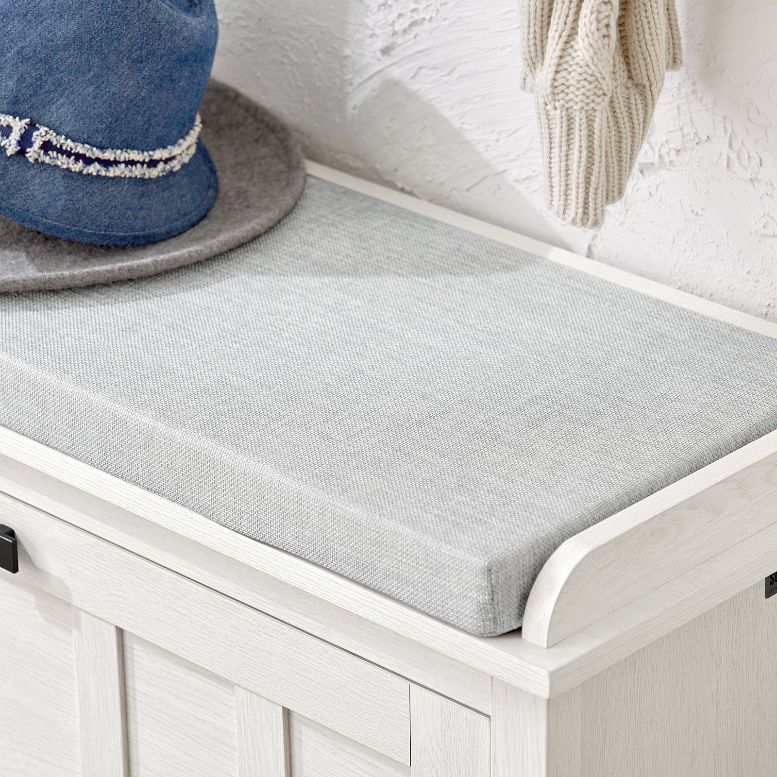 SoBuy FSR161-W Banco Zapatero con 1 Puertas 80 x 30 x 50 cm - Image 8