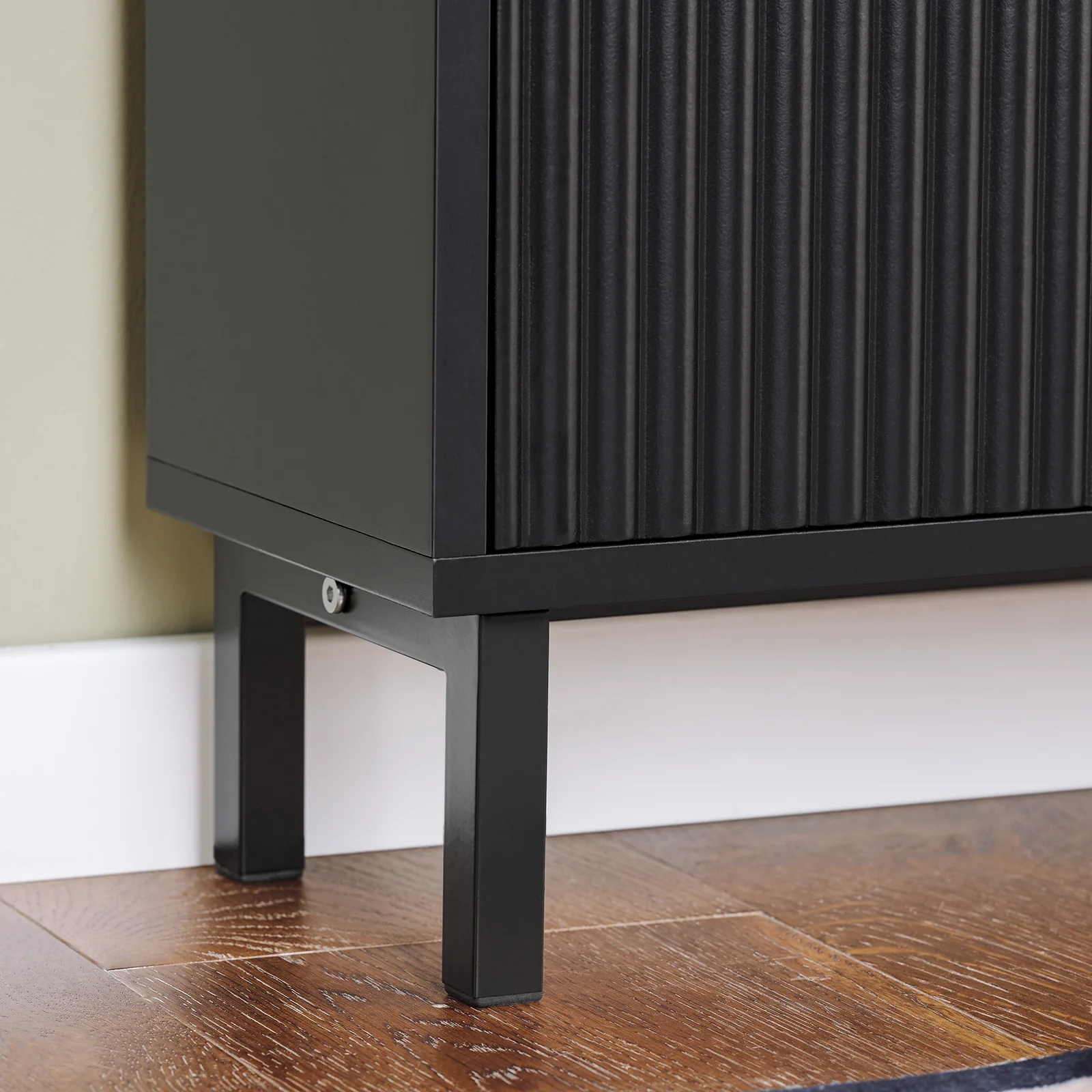 Preventa-SoBuy FSR177-SCH Zapatero Estrecho con 2 Solapas Negro 50 x 19 x 90cm - Image 9