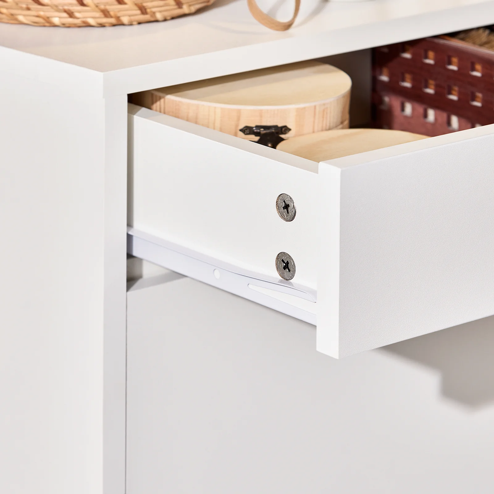 SoBuy FSR180-W Zapatero con 2 Solapas y 1 Cajon Blanco 60x30x90 cm - Image 7