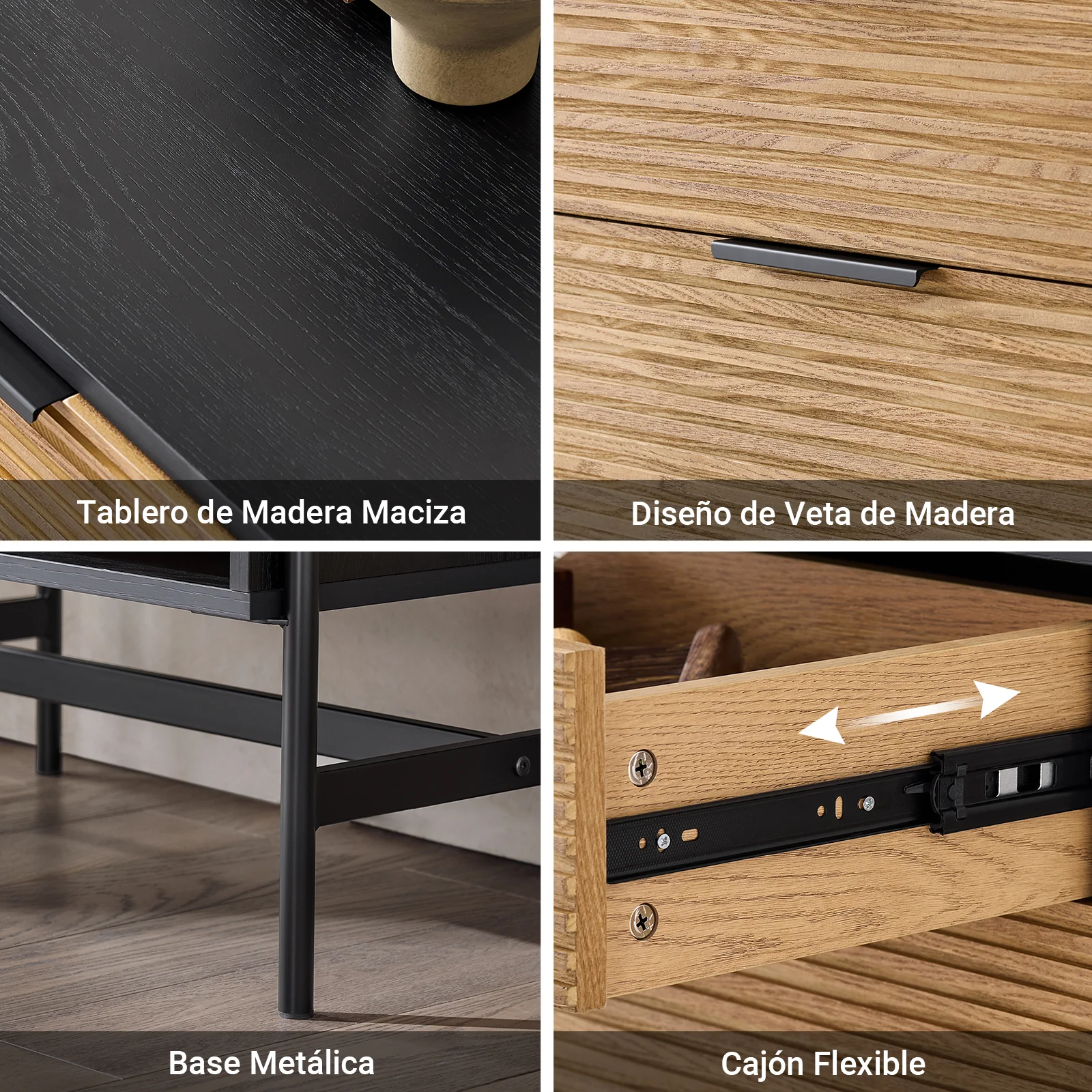 SoBuy HFSR03-SCH Zapatero con 2 Solapas 1 Cajón Negro 64 x 40 x 115 cm - Image 6