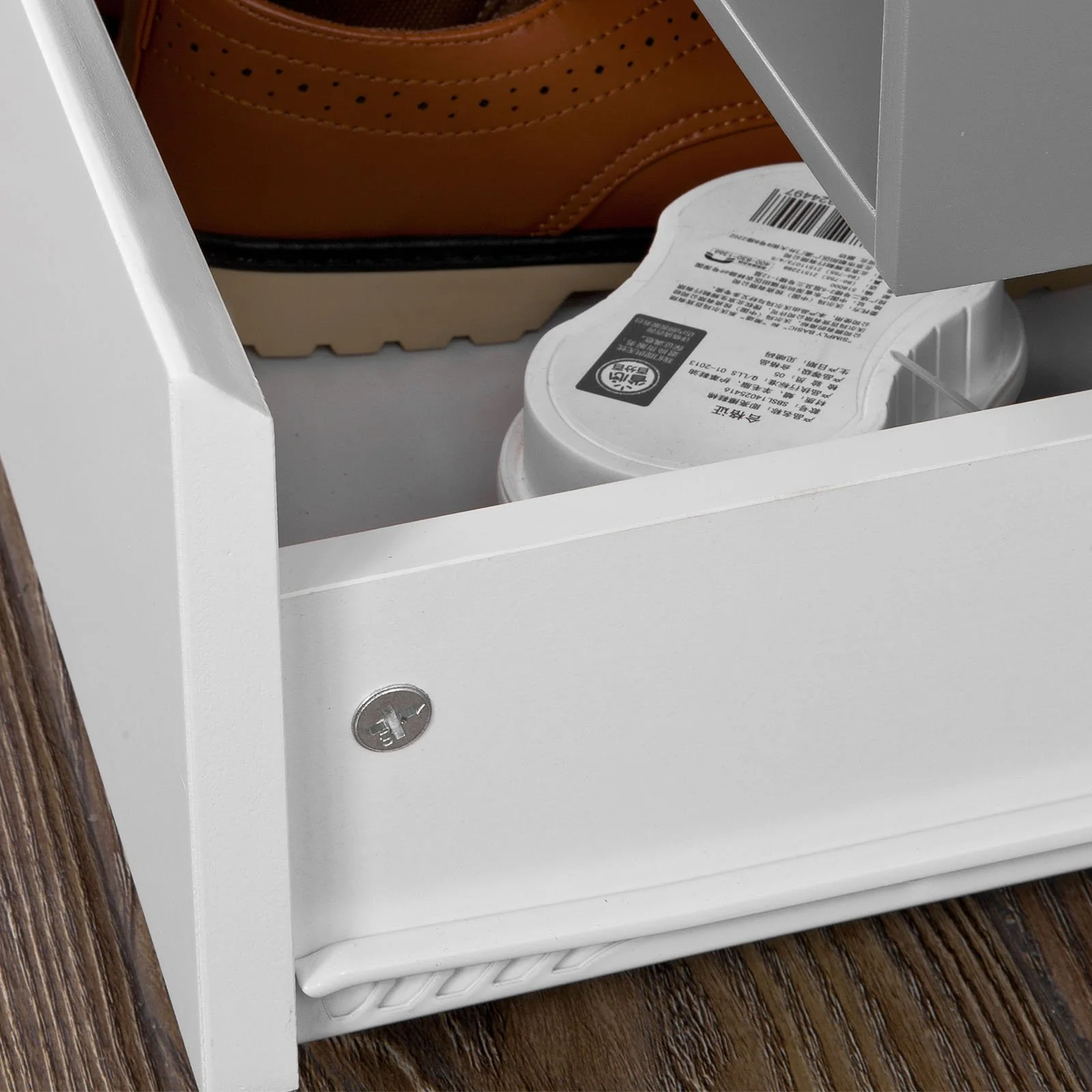 SoBuy FSR37-W Banco Zapatero con 1 cajón 1 puerta - Image 4