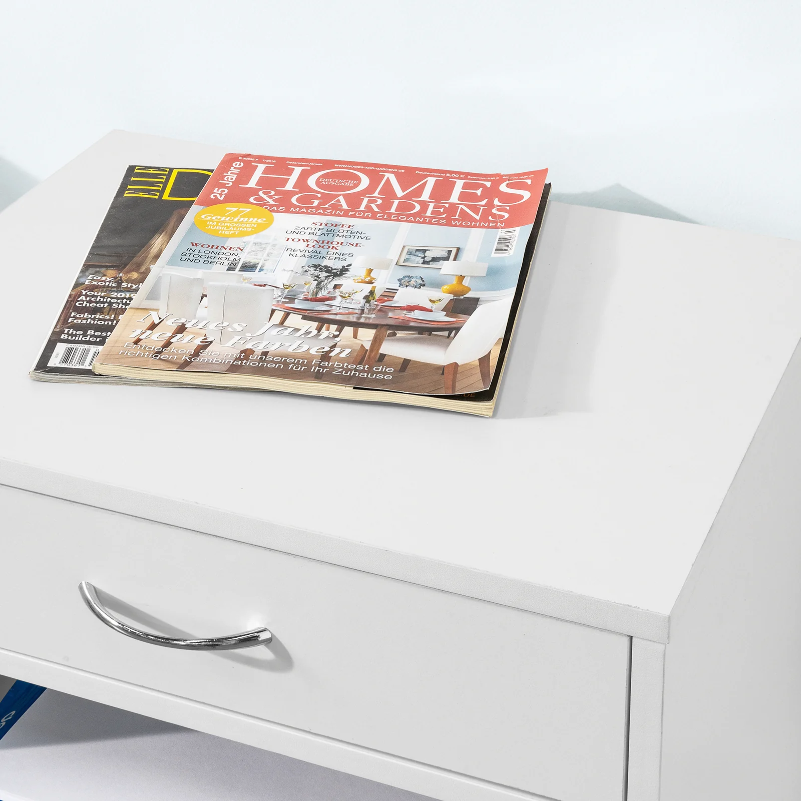 SoBuy FBT106-W Soporte para Impresora de archivador de Oficina en casa Blanco - Image 8