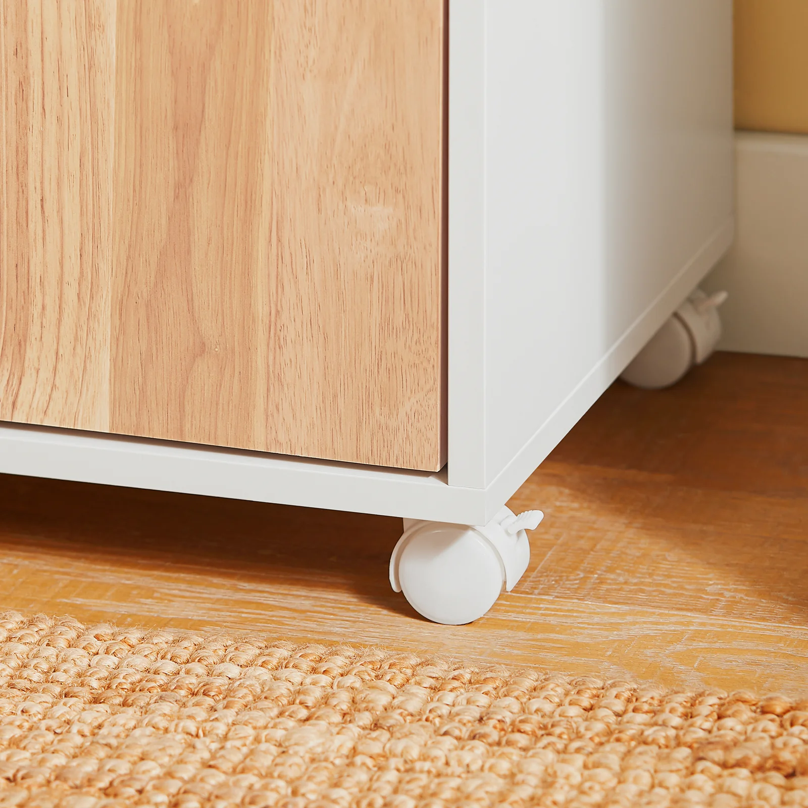 SoBuy ASK04-WN Mueble de Oficina con Ruedas 65 x 58 x 35 cm - Image 8
