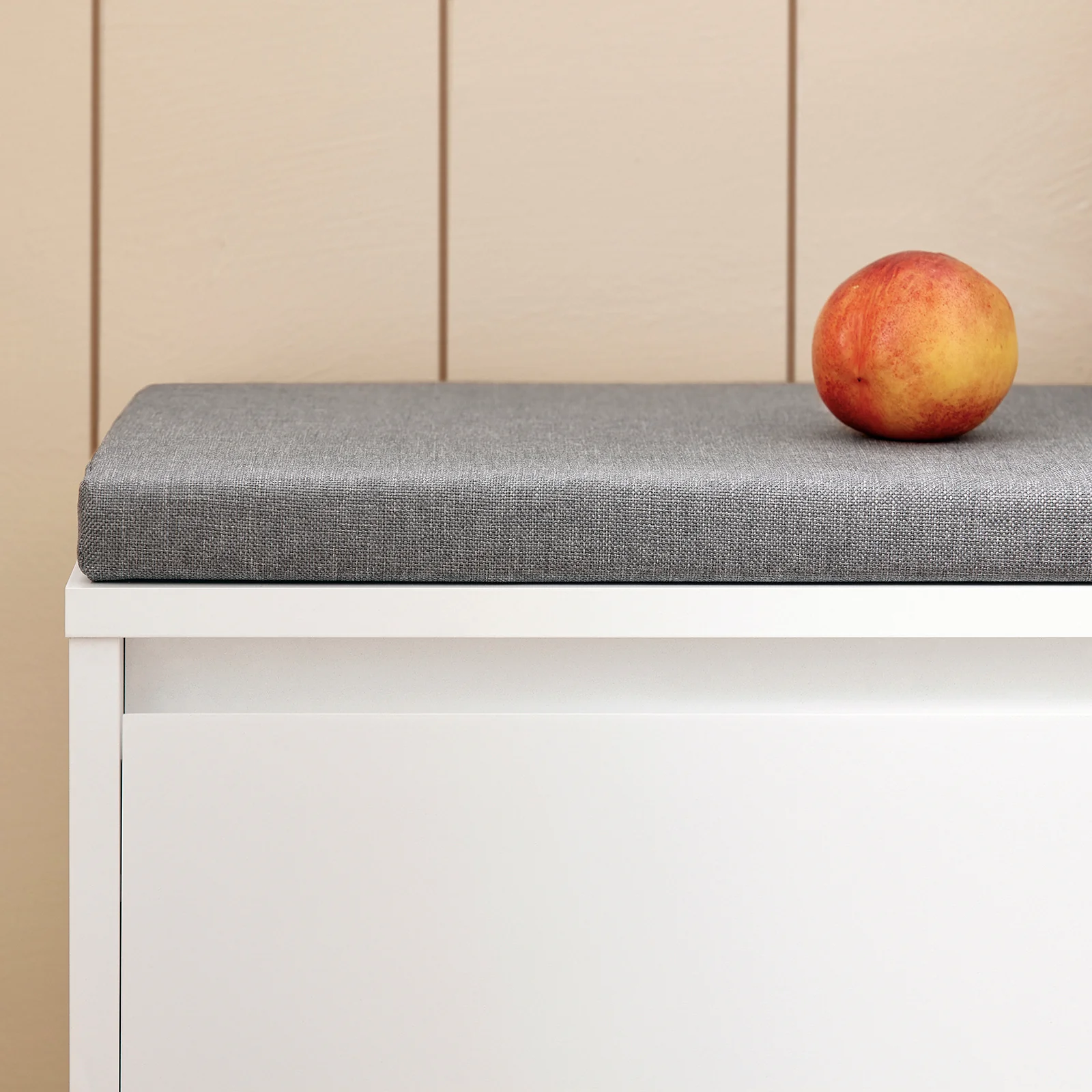 SoBuy FSR119-W Banco Zapatero con 1 Solapa y 2 estantes L90 cm - Image 9
