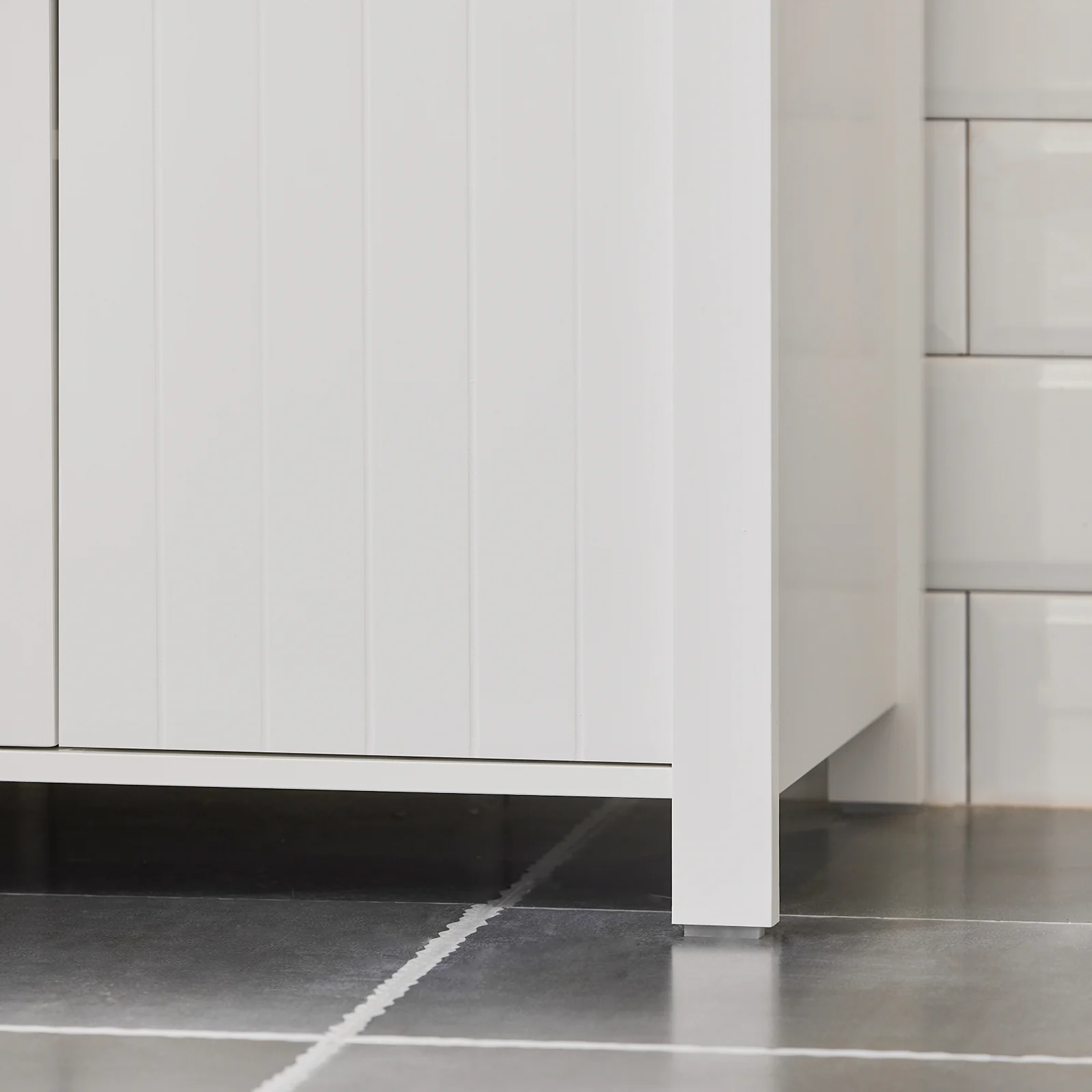 SoBuy BZR101-W Mueble para Debajo del Lavabo 2 Puertas 60 x 34 x 65,5 cm - Image 9