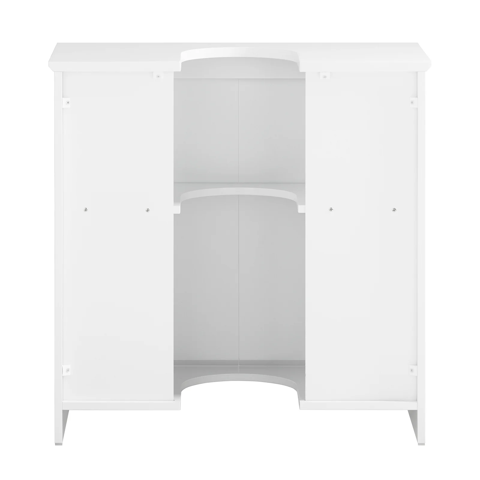 SoBuy BZR108-II-W Mueble para Debajo del Lavabo con 2 Puertas - Image 6