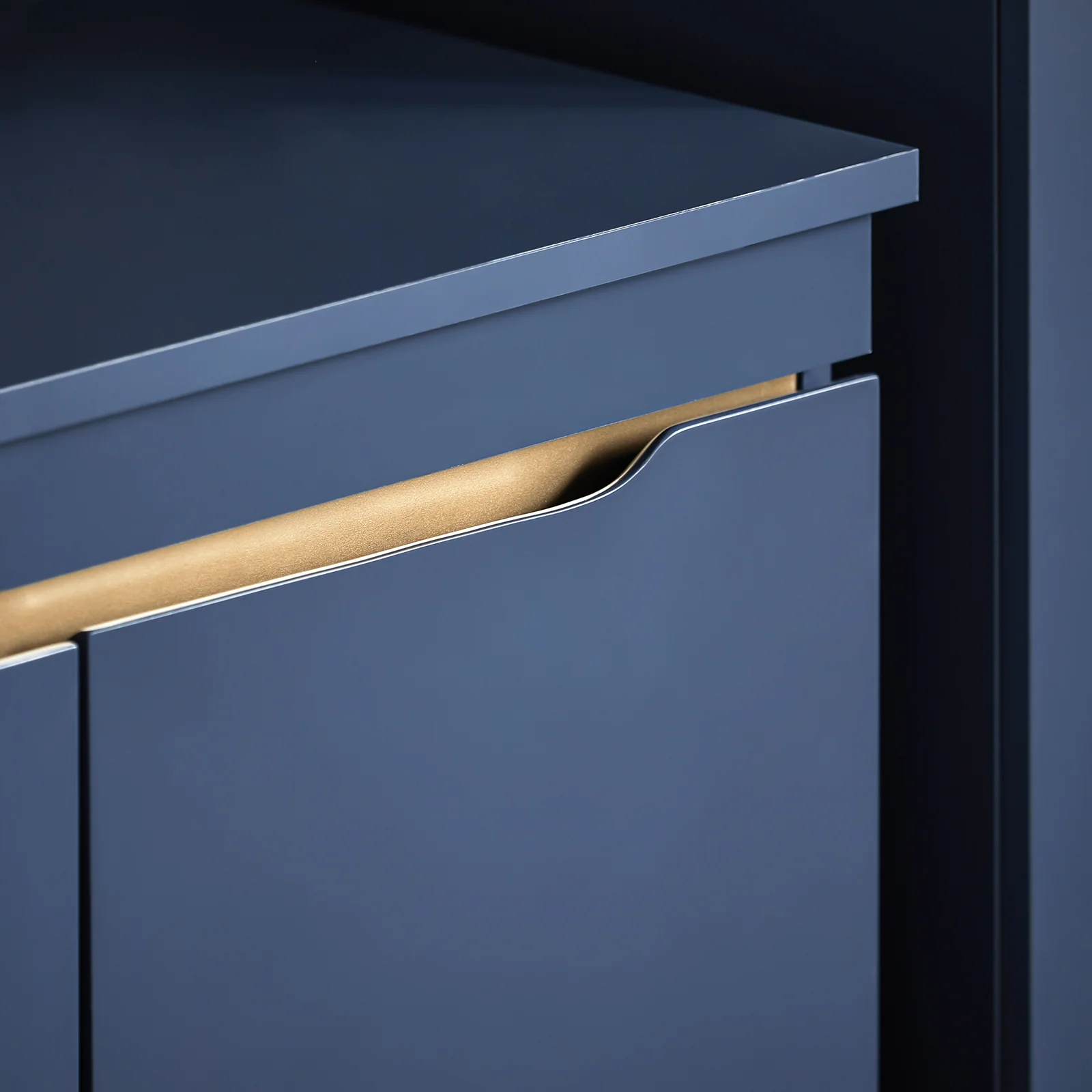 SoBuy BZR113-B Armario para Debajo del Lavabo 2 Puertas Azul - Image 9