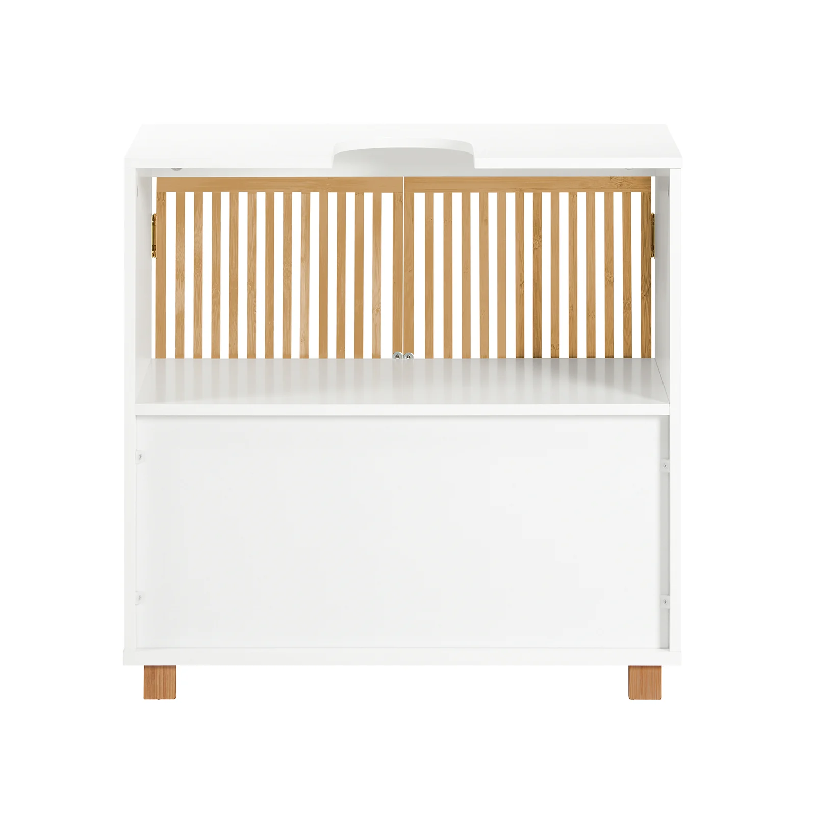 SoBuy BZR125-W Armario para debajo del lavabo 60 x 60 x 33 cm - Image 6