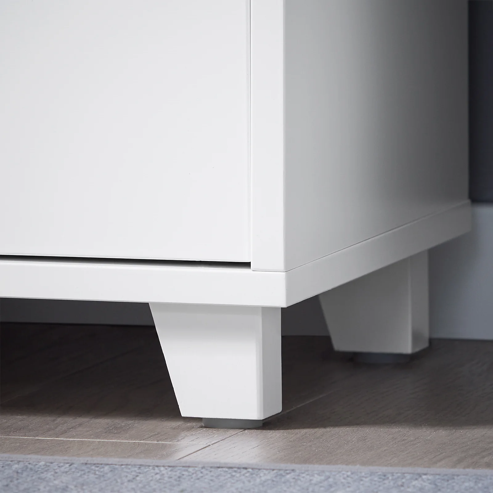 Preventa-SoBuy BZR148-W Mueble para Debajo del Lavabo con 2 Puertas y 1 Estante - Image 9