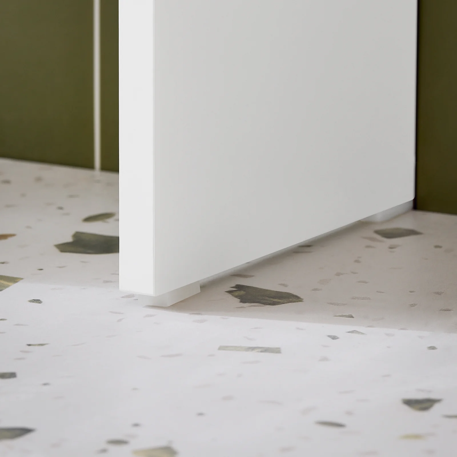SoBuy BZR165-W Estantería de Baño para Colocar sobre el Inodoro con 2 Estantes Abiertos y 2 Puertas - Image 9