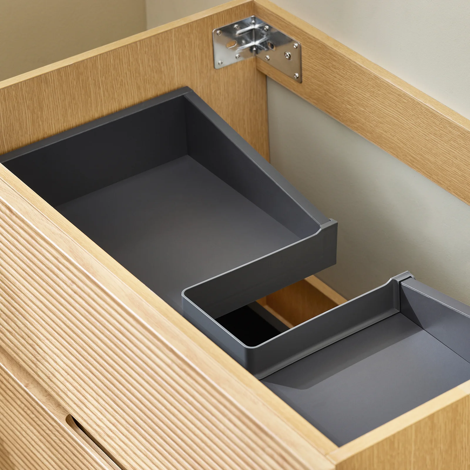 SoBuy BZR198-N Conjunto de Muebles de baño 2 piezas Armario Colgante + Espejo - Image 6