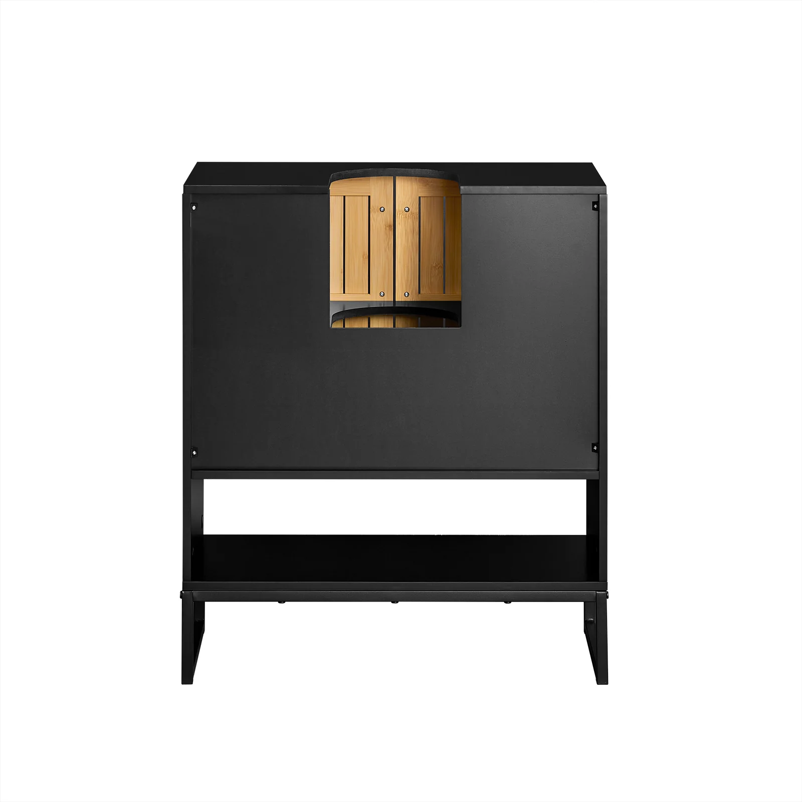 SoBuy BZR202-SCH Armario para debajo del Lavabo con Patas Metálicas 2 Puertas - Image 5