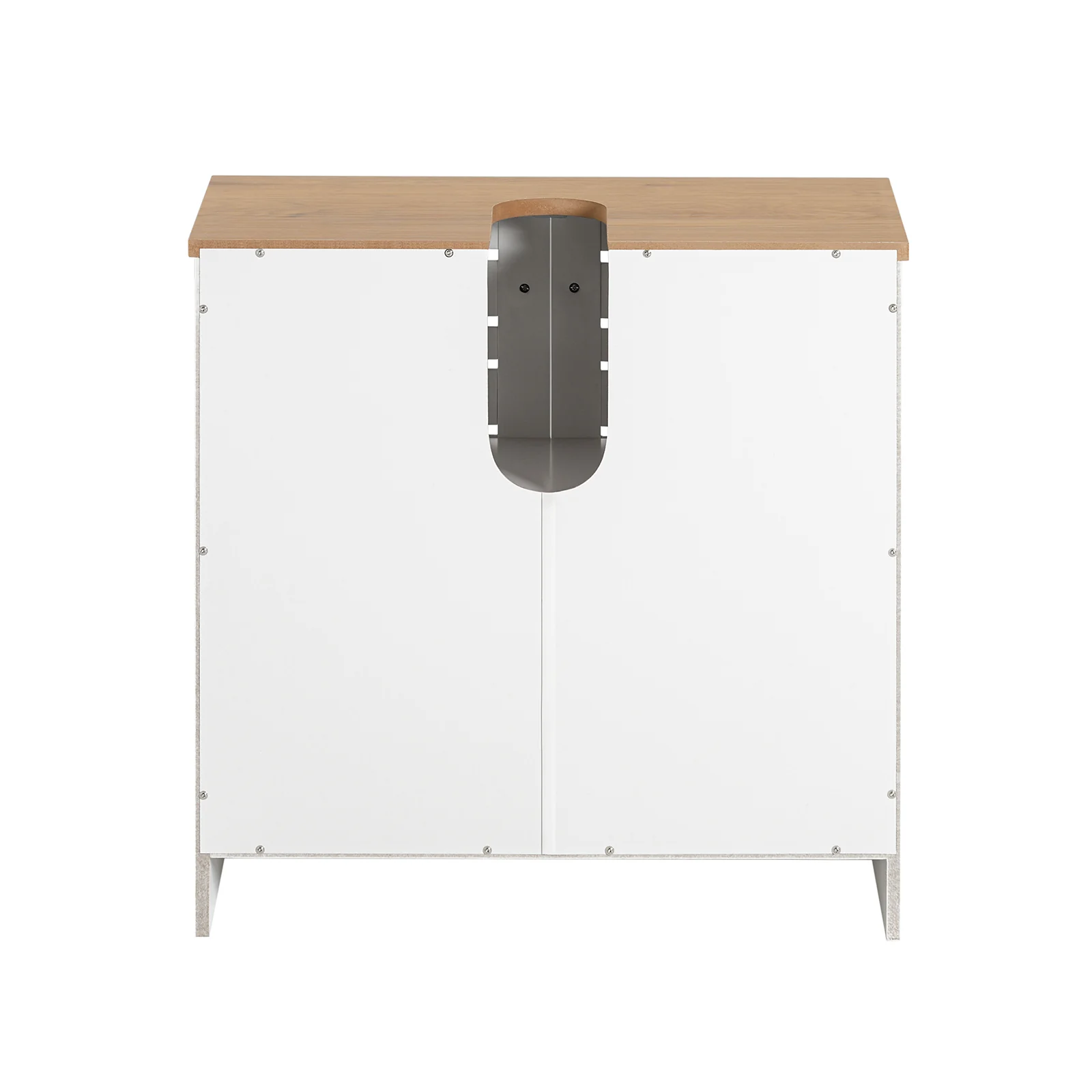 SoBuy BZR40-W Armario Lavabo con 2 Estantes y 2 Puertas - Image 6