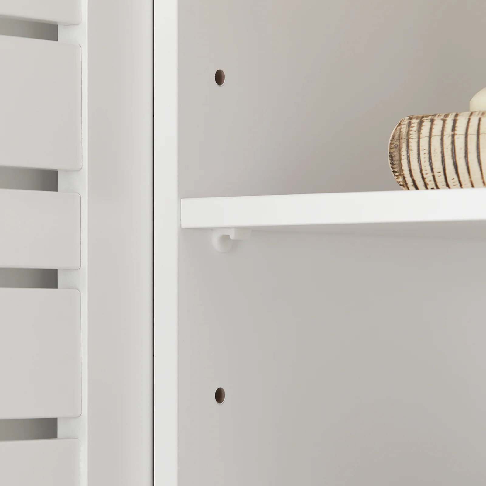 SoBuy BZR40-W Armario Lavabo con 2 Estantes y 2 Puertas - Image 9