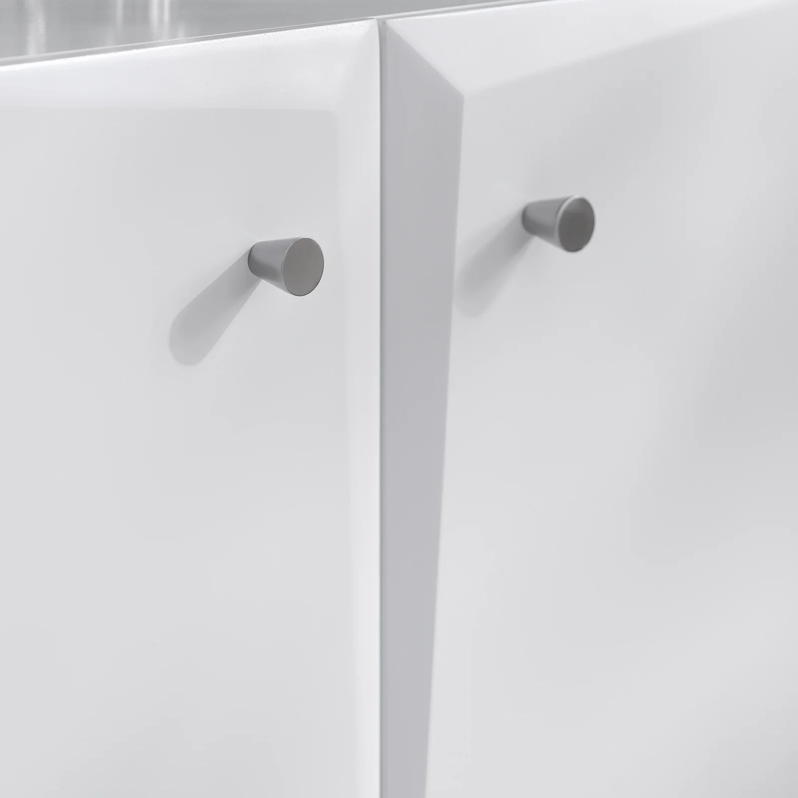 SoBuy BZR92-W Mueble para Debajo del Lavabo con 2 Puertas y Estante - Image 8