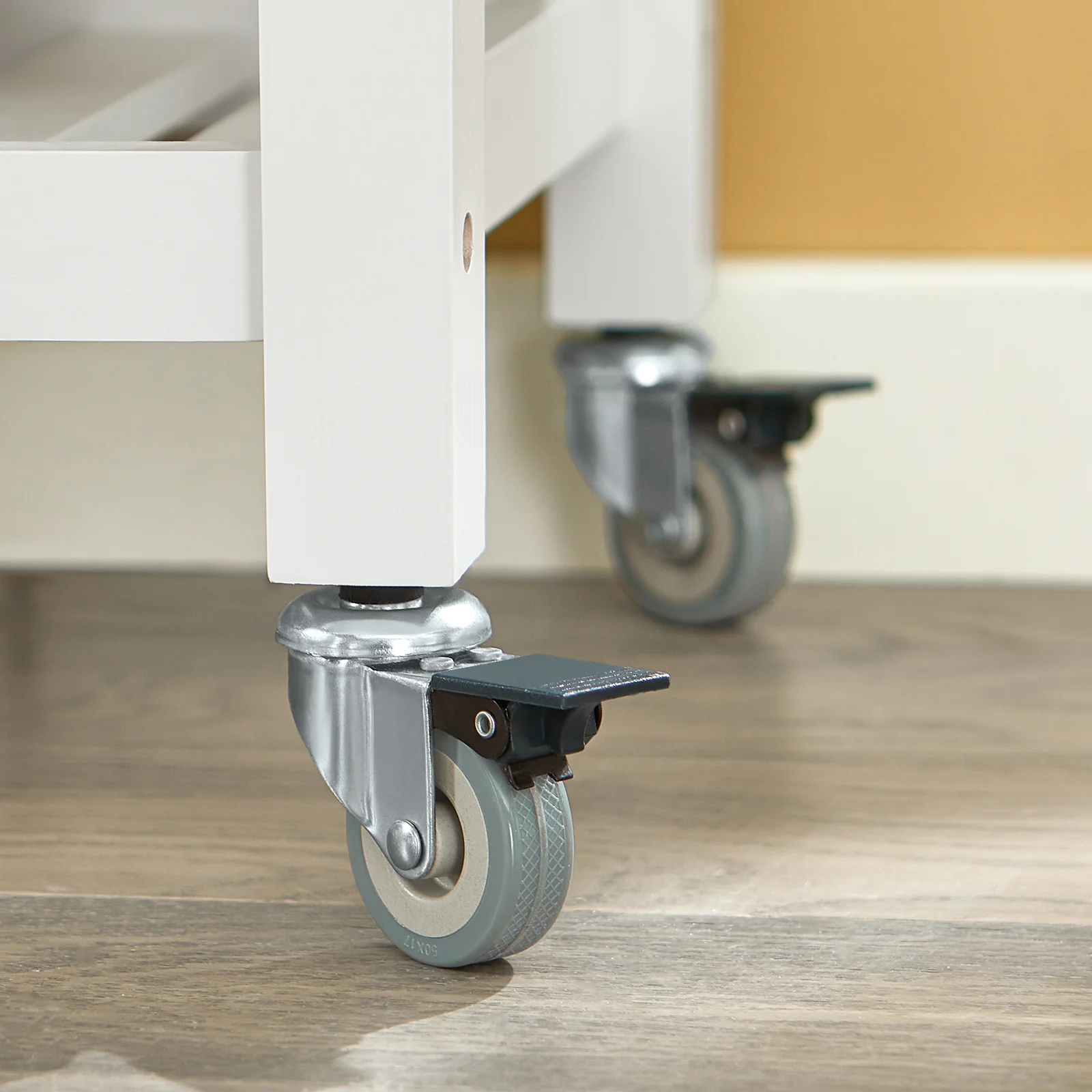 SoBuy FKW68-WN Carrito de Servir con 2 Cajones y 2 Estantes - Image 7