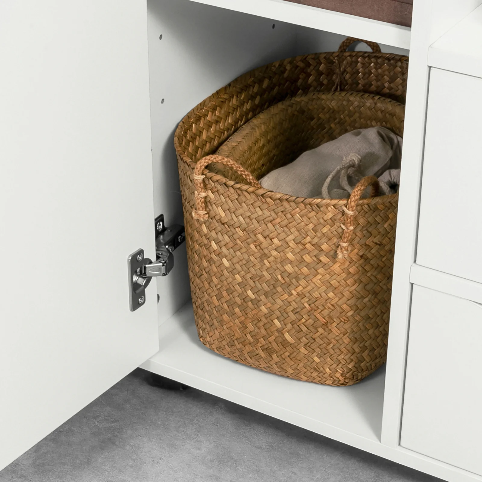 SoBuy FBT105-W Soporte para Impresora de archivador de Oficina en casa Blanco - Image 9