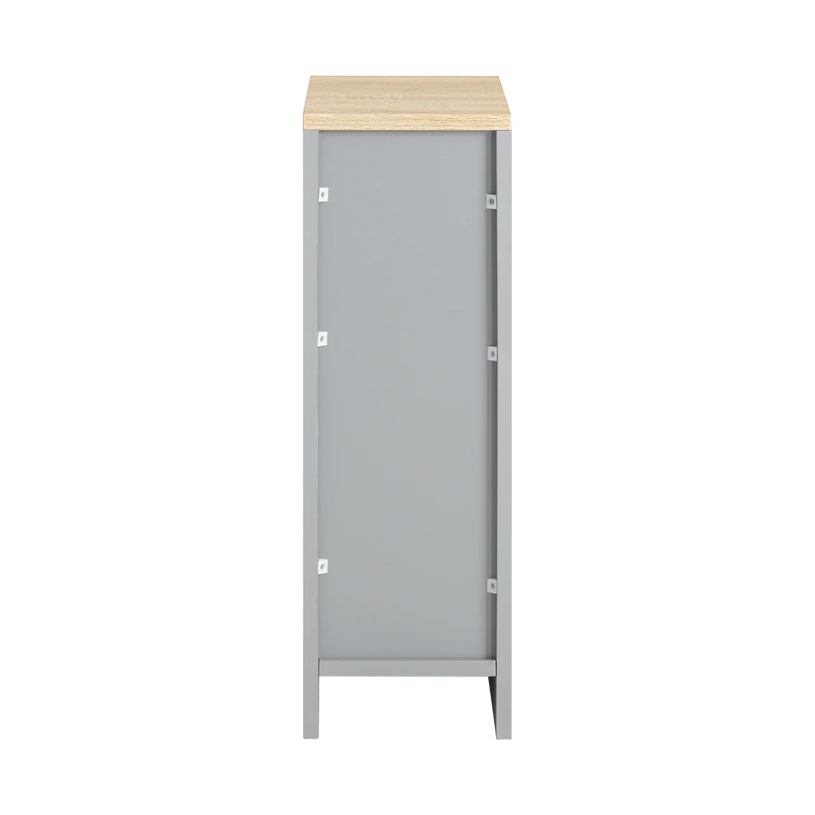 SoBuy FBT111-HGx2 Set de 2 Mesitas de Noche con 1 Cajón Gris - Image 9
