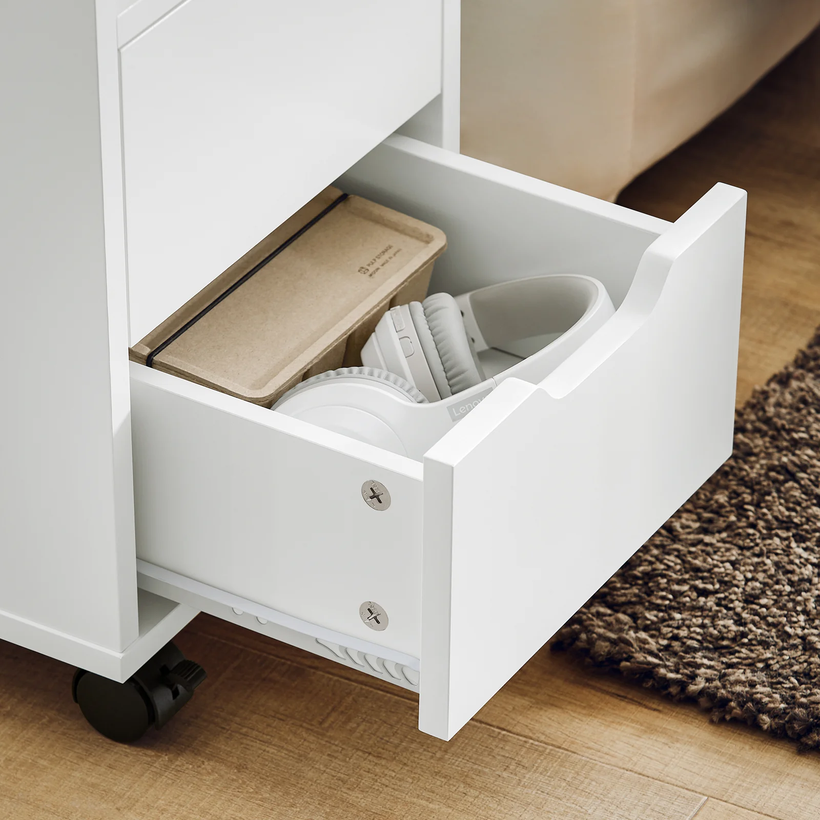 SoBuy FBT130-WN Soporte para Impresora de archivador Blanco - Image 8