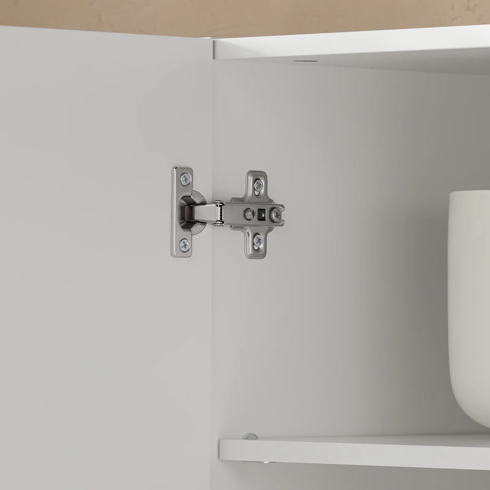 SoBuy FRG231-L-W Armario Suspendido con 3 Puertas Blanco - Image 6