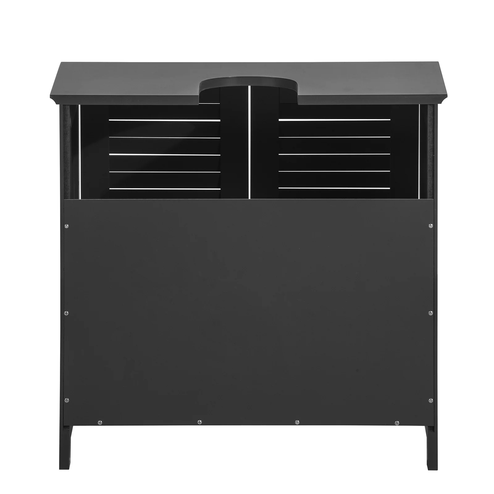 SoBuy FRG237-DG Armario para debajo del lavado 2 puertas y 2 estantes Gris - Image 6