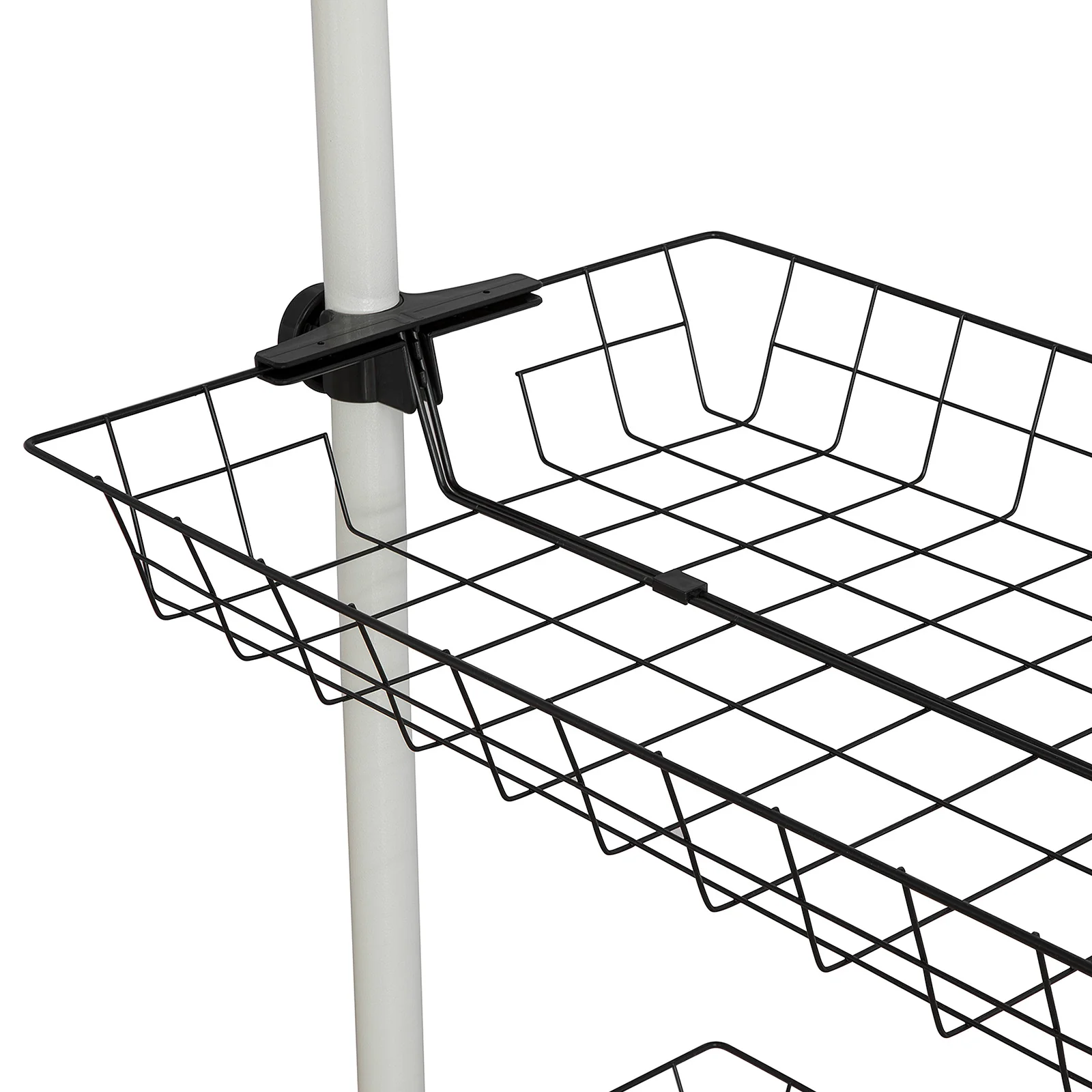 SoBuy FRG34-P02 Set de Dos Cestas de Alambre de Metal Multiusos para Ropa - Image 6