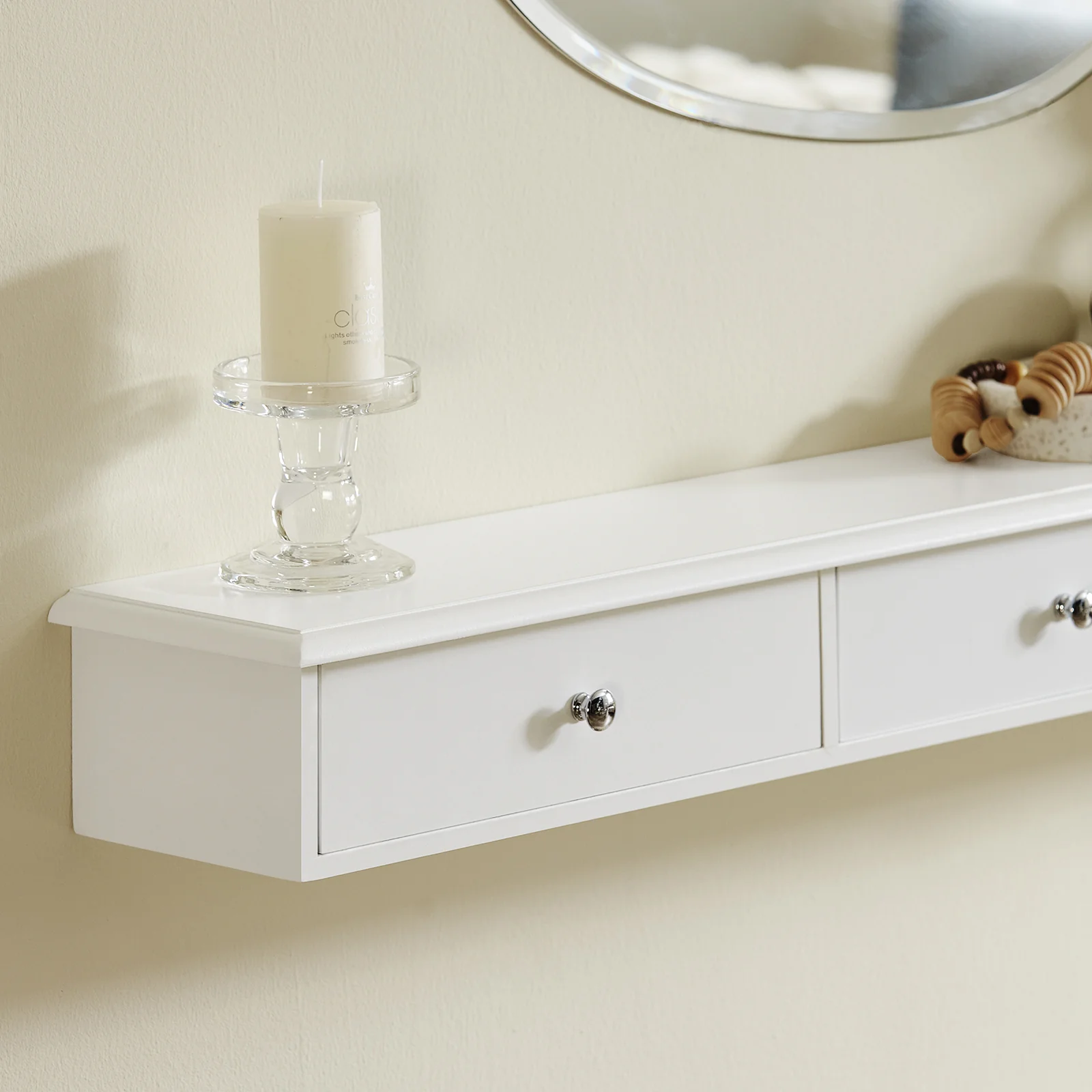 SoBuy FRG43-L-W Estantes de Pared con 3 cajones Blanco - Image 7
