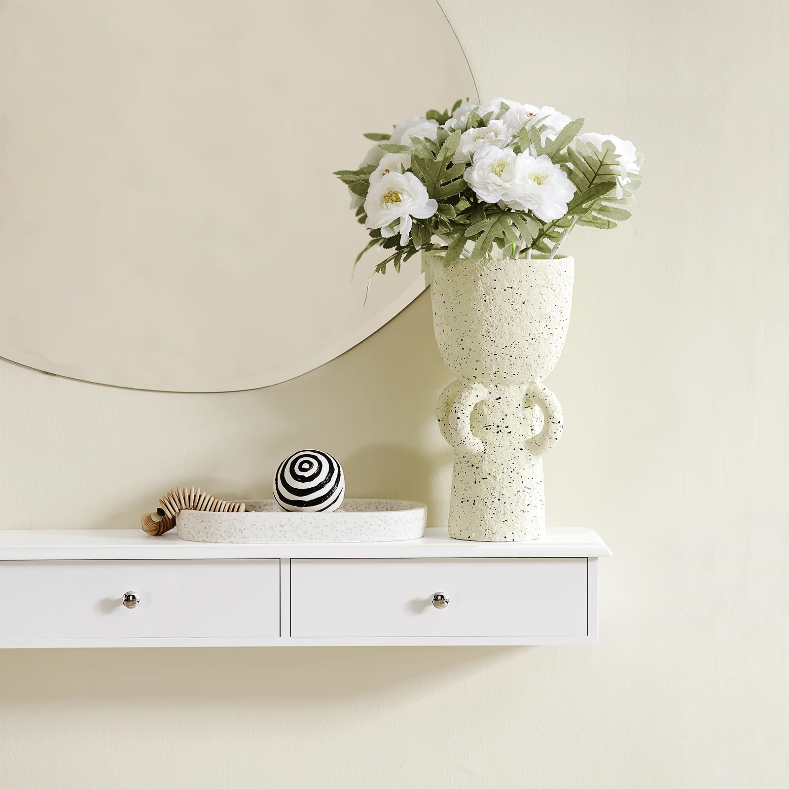SoBuy FRG43-L-W Estantes de Pared con 3 cajones Blanco - Image 8