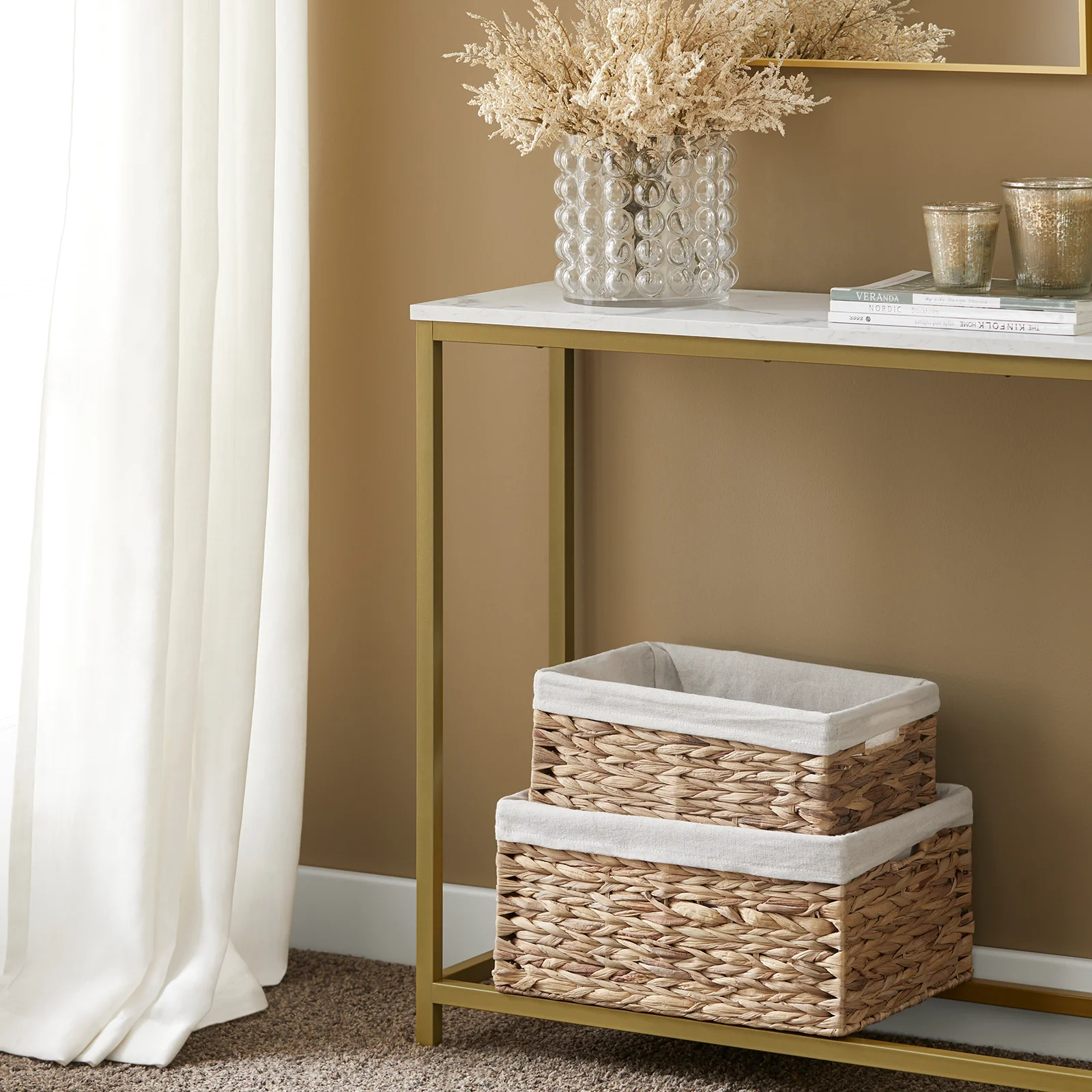 SoBuy FSB29-G Mesa de Entrada en color dorado - Image 6