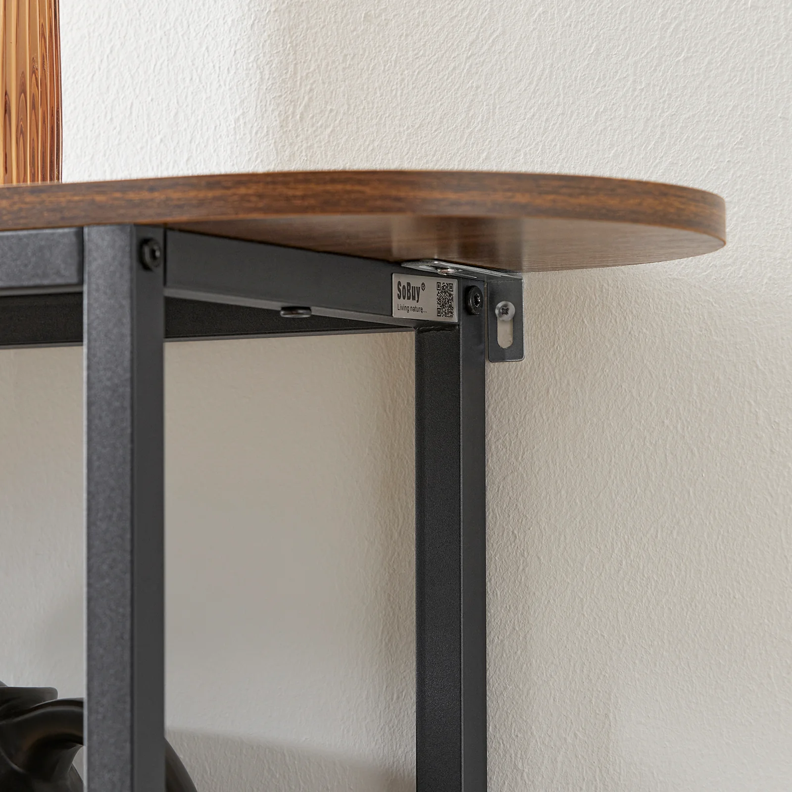 SoBuy FSB67-WS Mesa de Consola con 3 Estantes 110 x 25 x 86 cm - Image 7