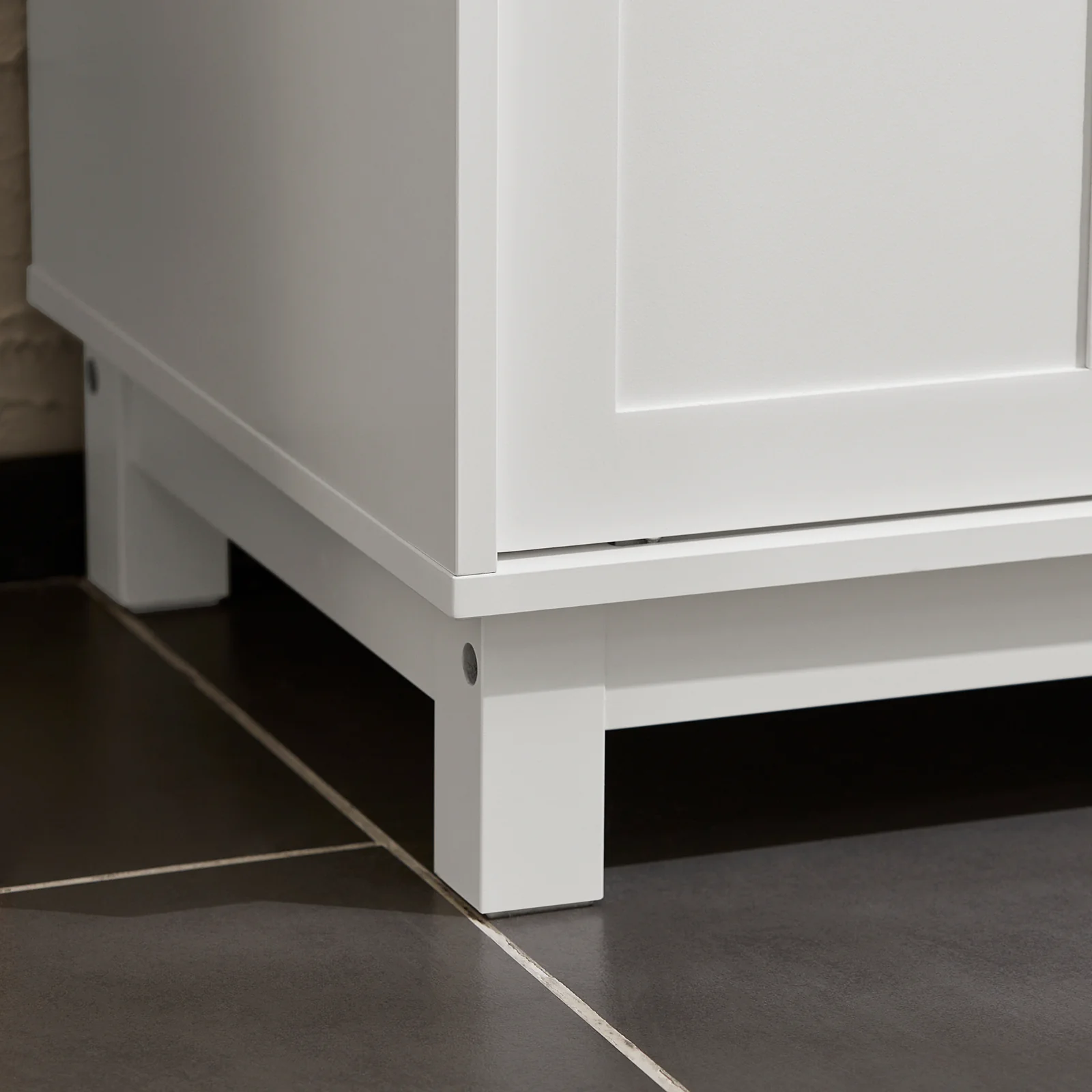 SoBuy FSB84-W Aparador recibidor con 2 cajones y 2 Puertas Blanco 80 x 40 x 85 cm - Image 8
