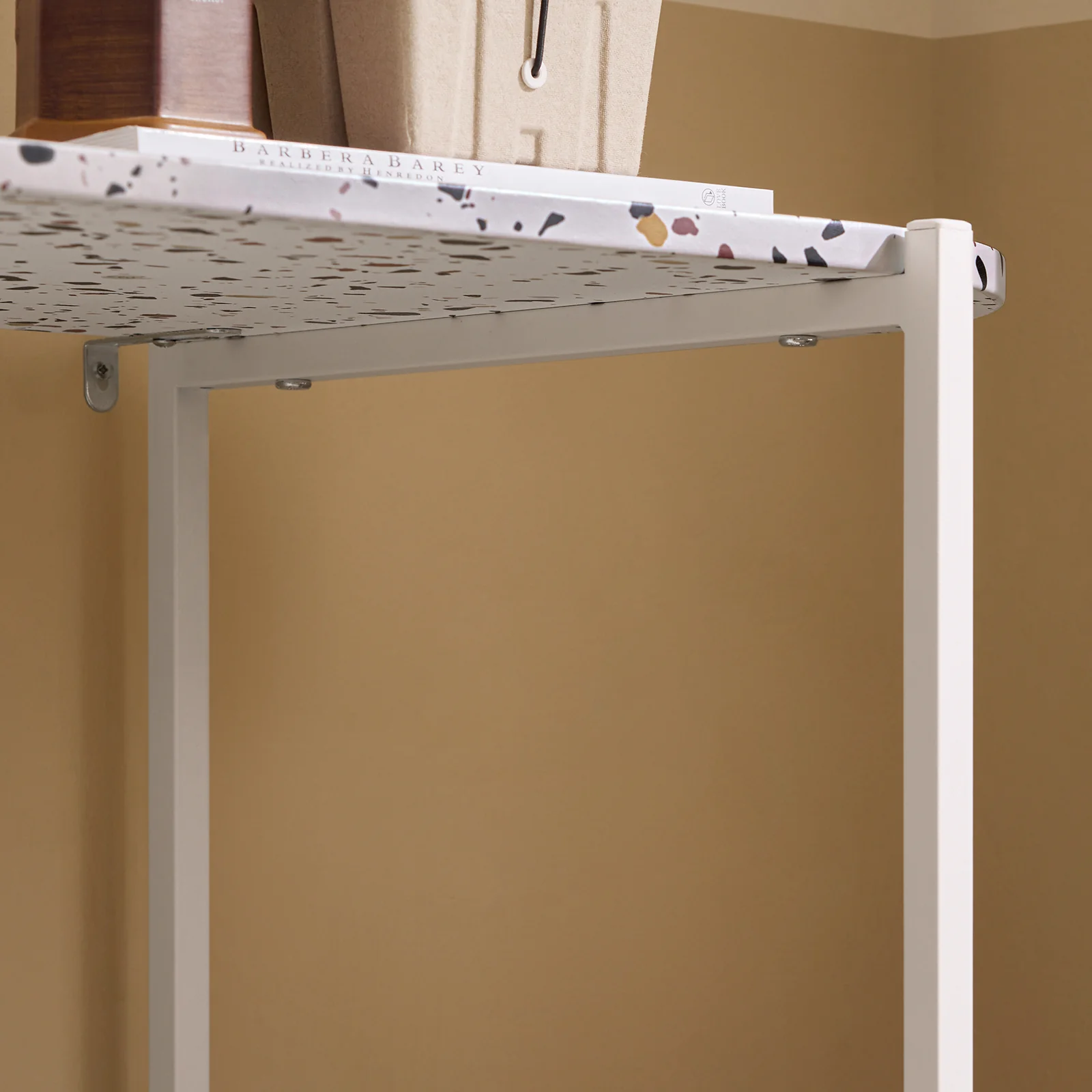 SoBuy FSB89-W Mesa de Entrada Mesa Consola en 4 niveles - Image 8