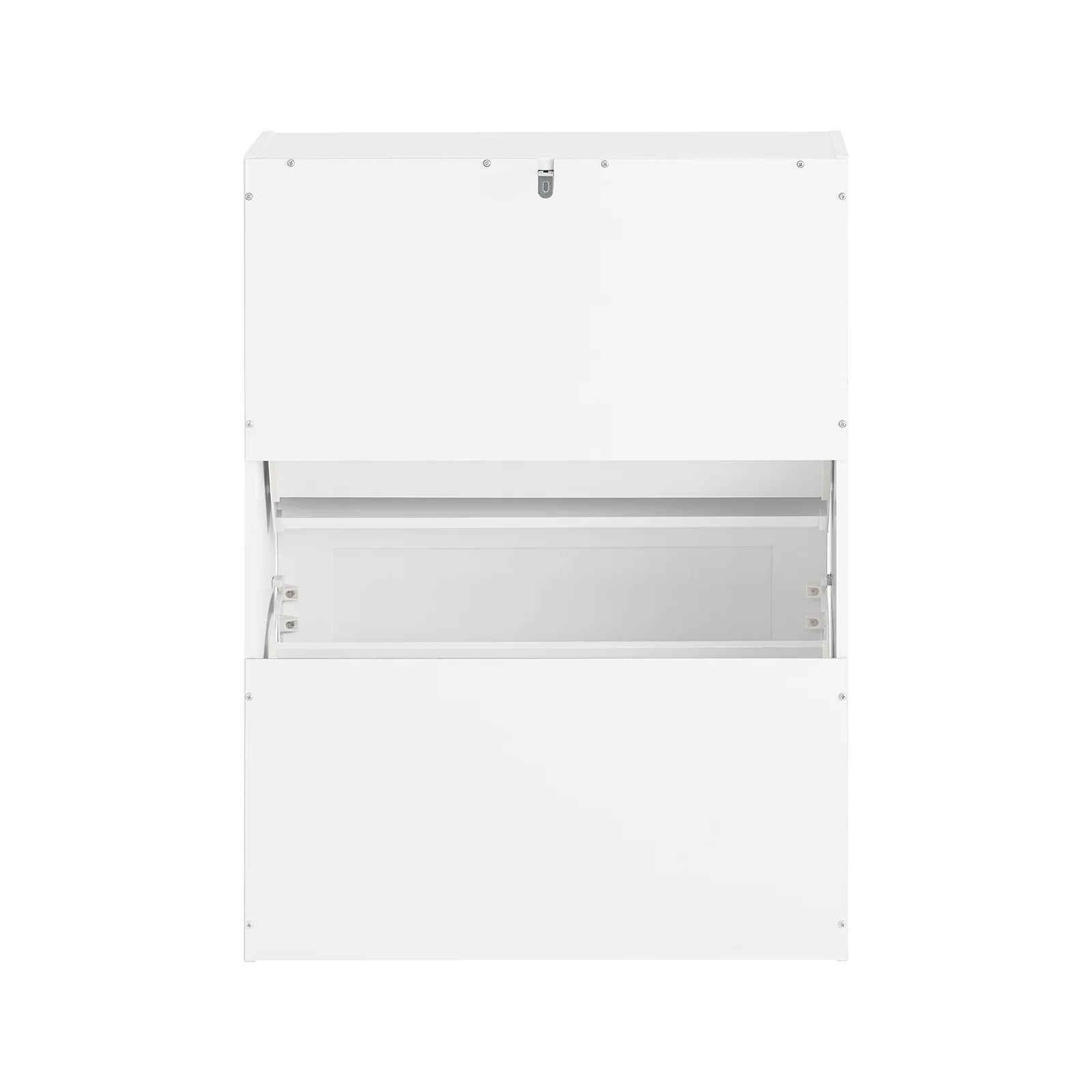 SoBuy FSR137-W Zapatero estrecho con 2 Solapas 60x25 x80cm Blanco - Image 4