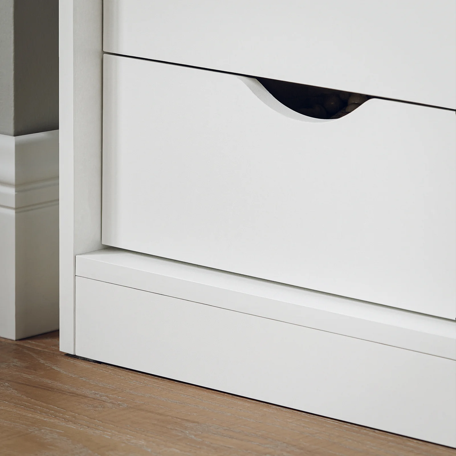 SoBuy FSR153-W Banco Zapatero con Puerta Corrediza de Granero - Image 8