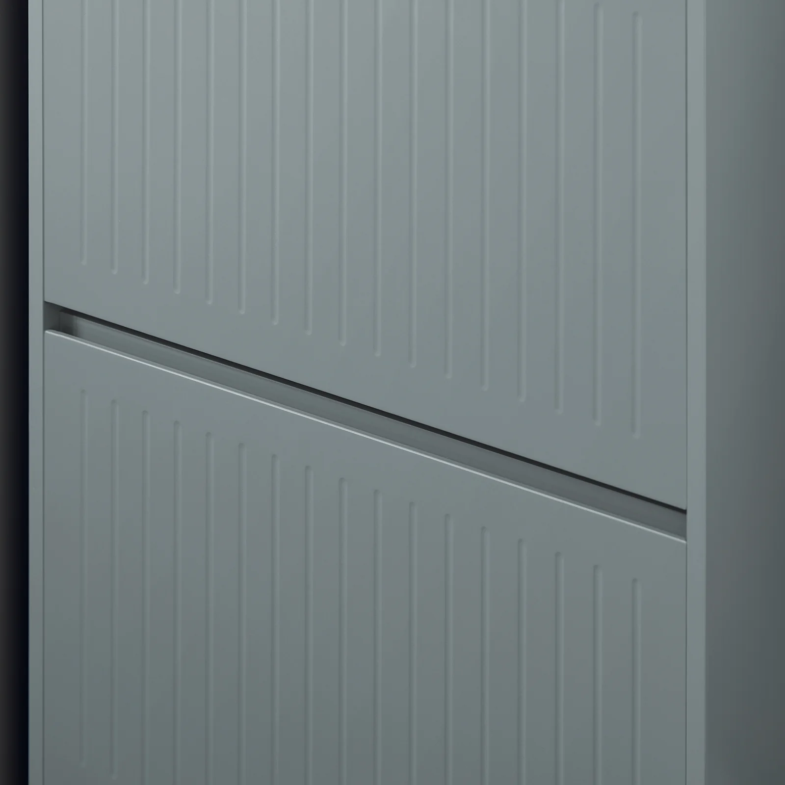 SoBuy FSR165-H-HG Zapatero con 3 solapas Gris 61x26x120 cm - Image 10