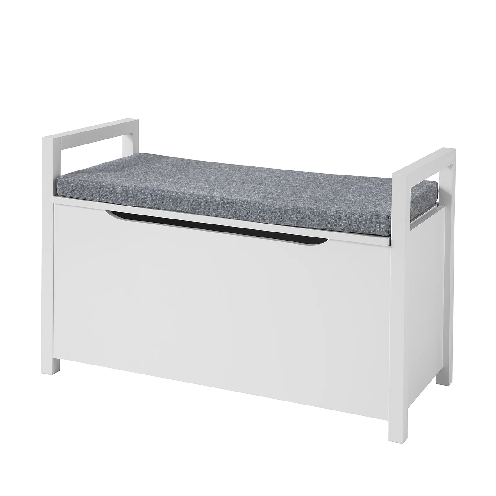 SoBuy FSR76-W Zapatero Banco multifuncional blanco 86 x 38 x54 cm