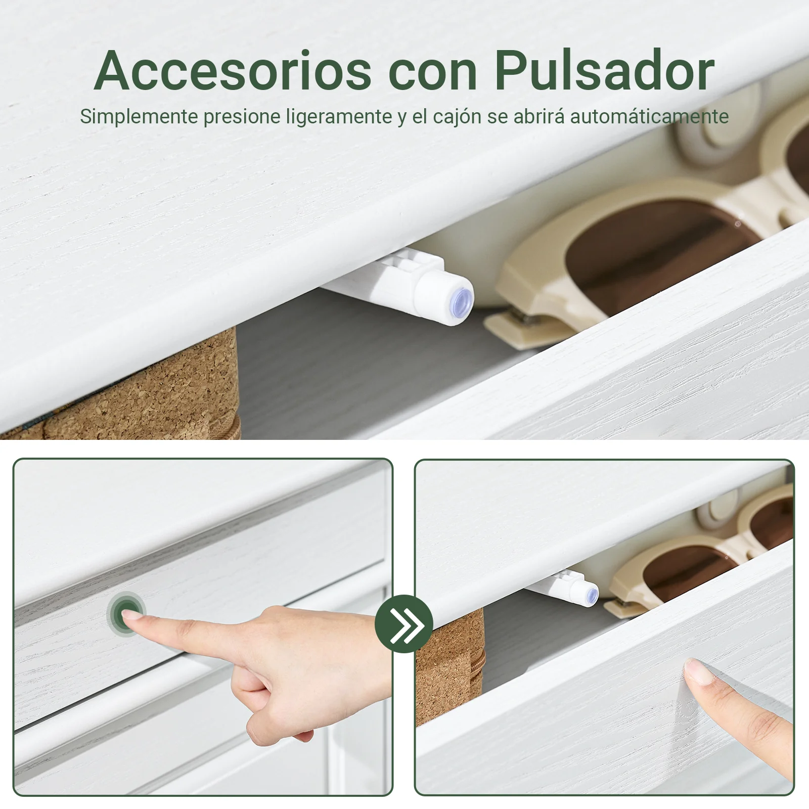 SoBuy FSR78-WG Zapatero Estrecho con 2 Solapas y 1 Cajón acabado Madera Blanca 54x24x82cm - Image 6