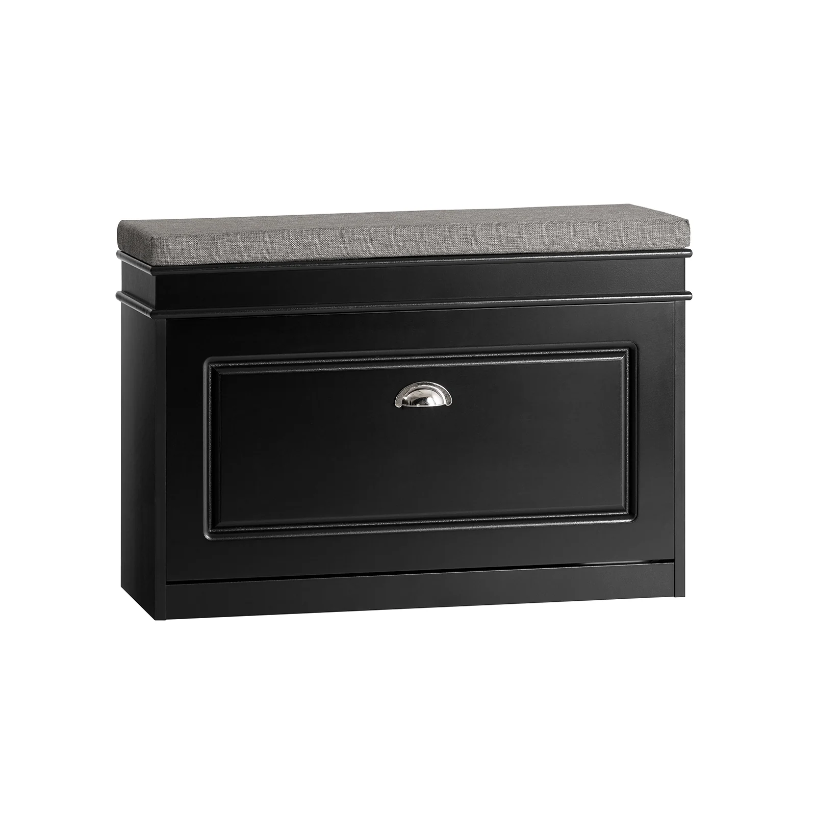 SoBuy FSR82-L-SCH Banco Zapatero con 1 Solapa 75 x 24 x 51 cm