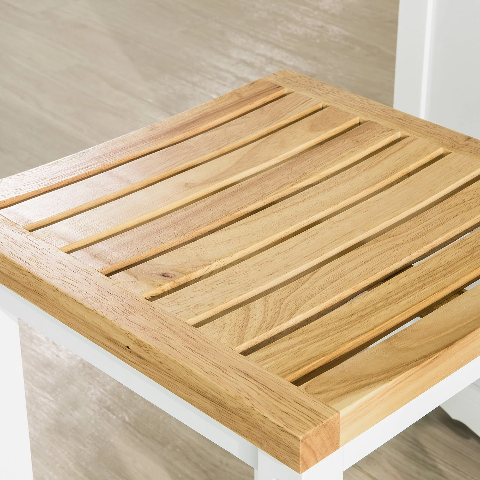 SoBuy FST29-WNx2 Taburetes de Bar x2 Cuadrado Silla Cocina - Image 6